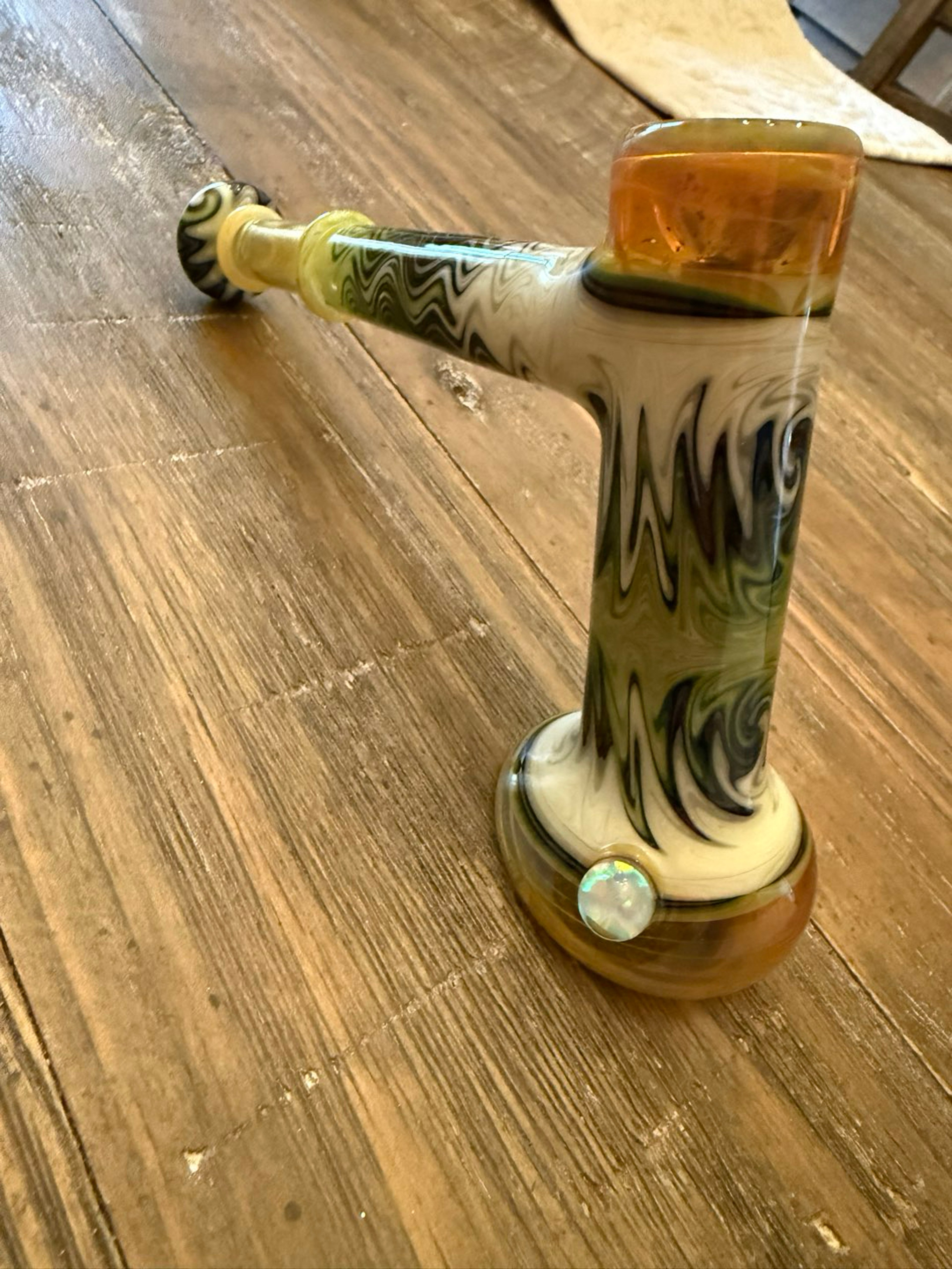 Preview pic of Alex Schmalex Glass hammer bubbler