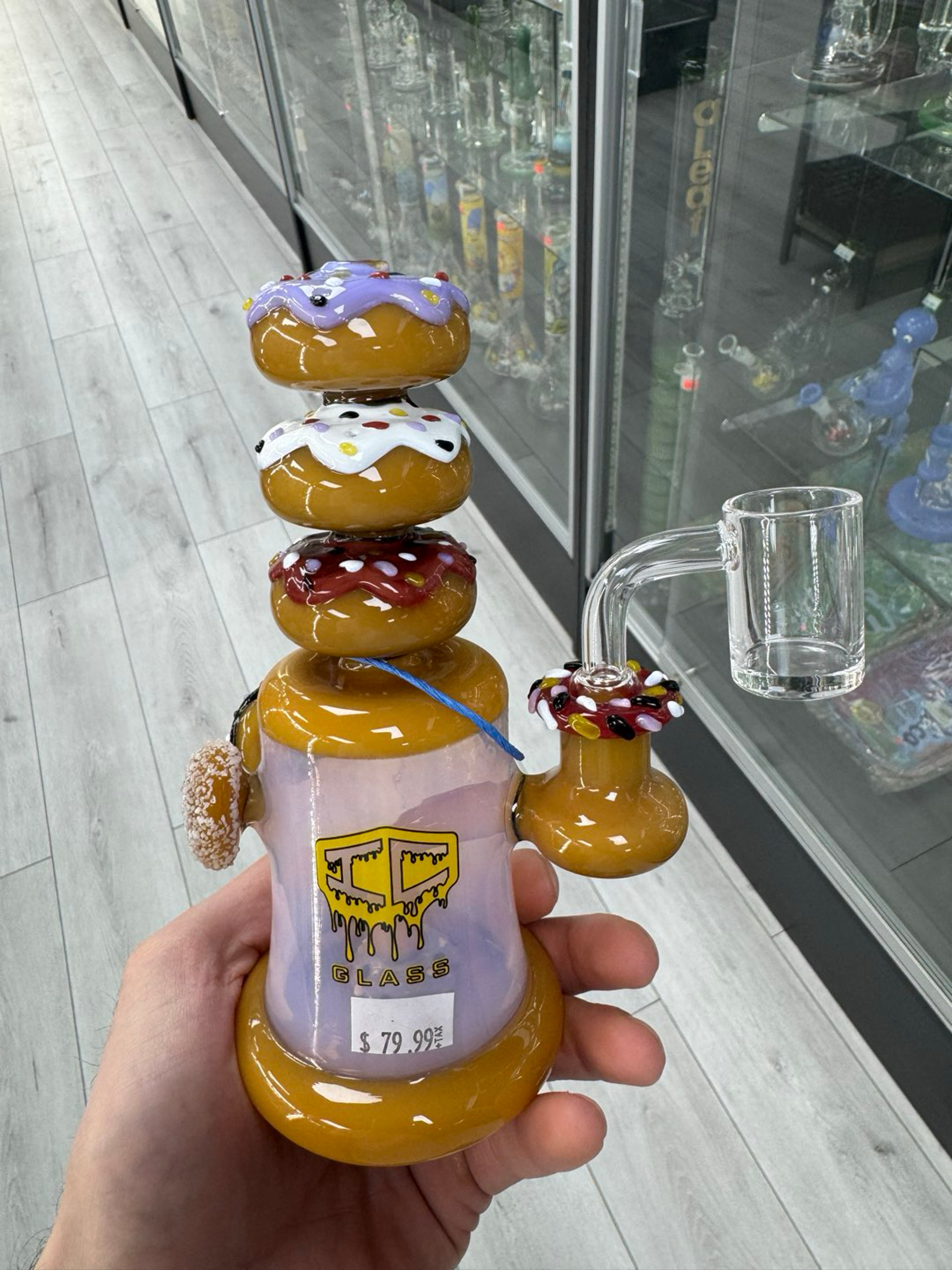 Preview pic of Ic glass doughnut rig