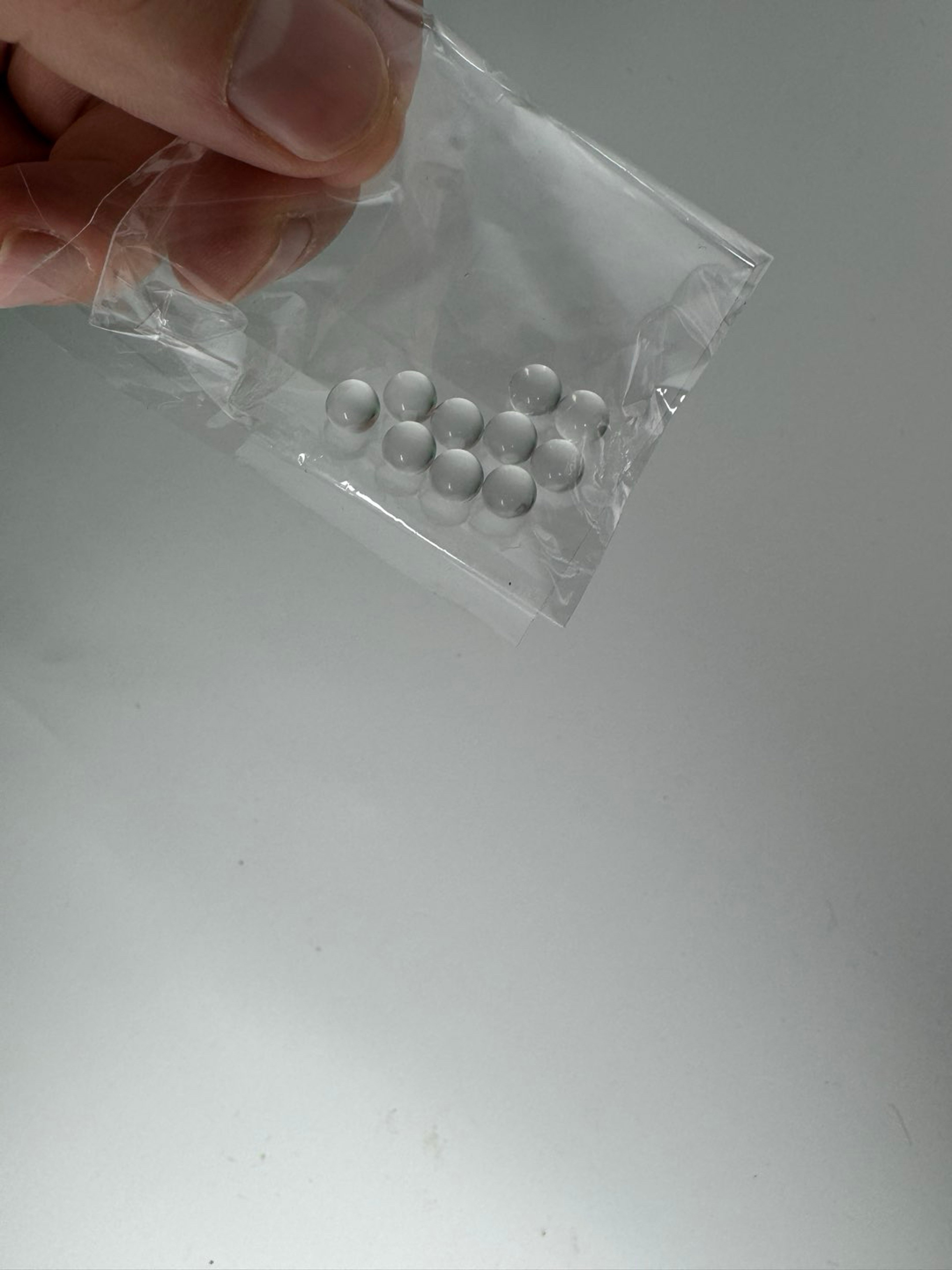 Preview pic of 5 mm Clear Terp Pearl . ONLY 1 BEAD !