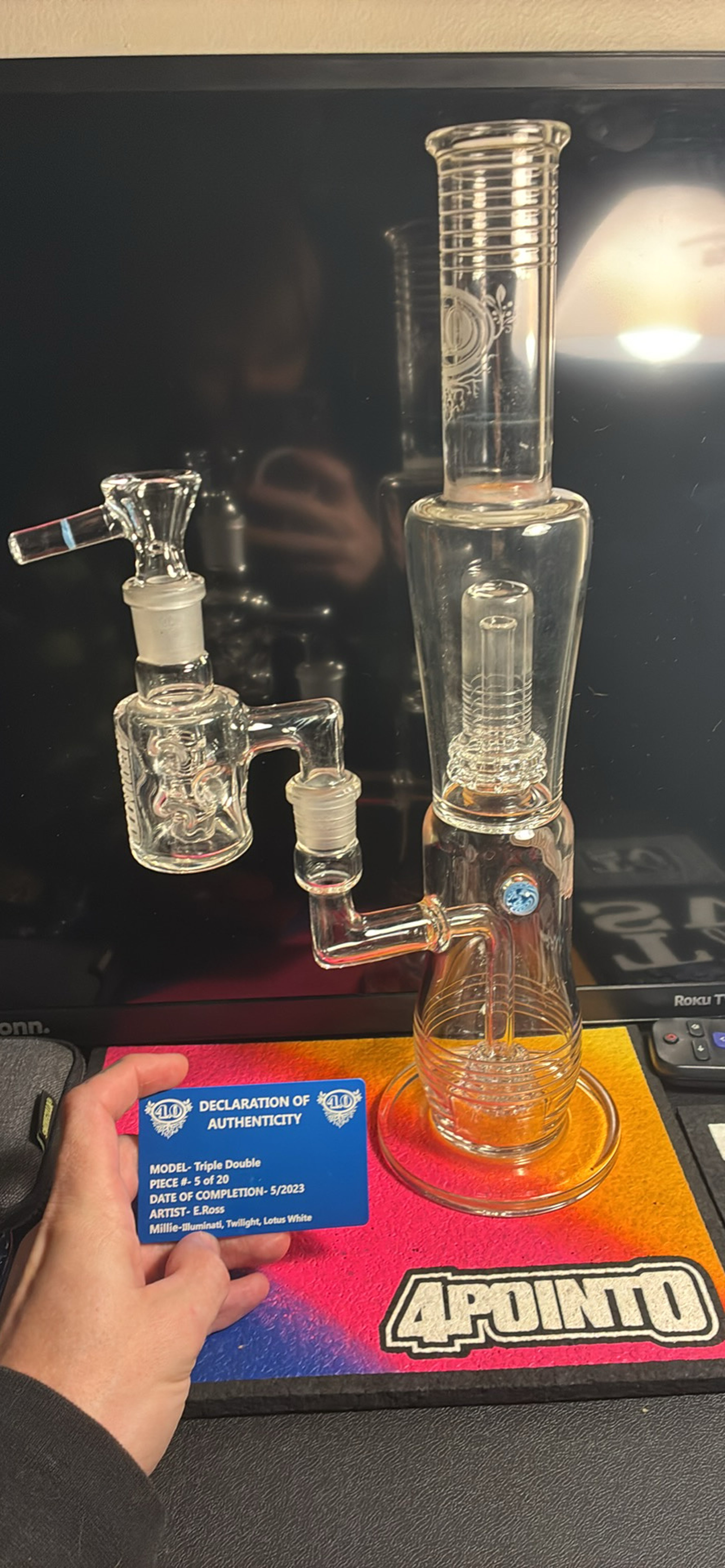 Preview pic of Eross triple double w/ ash catch