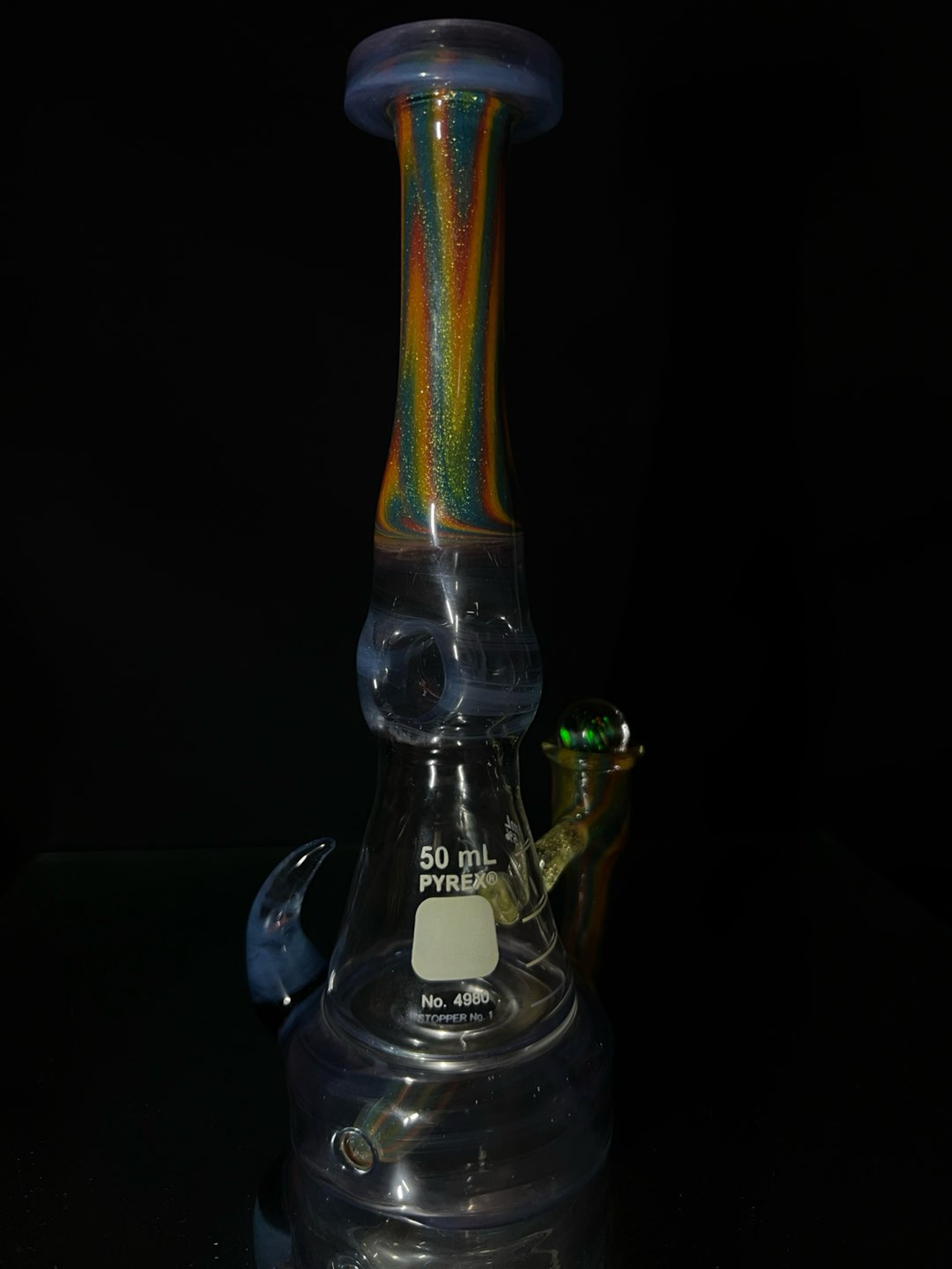 Sno glass donut flask blooper image 0