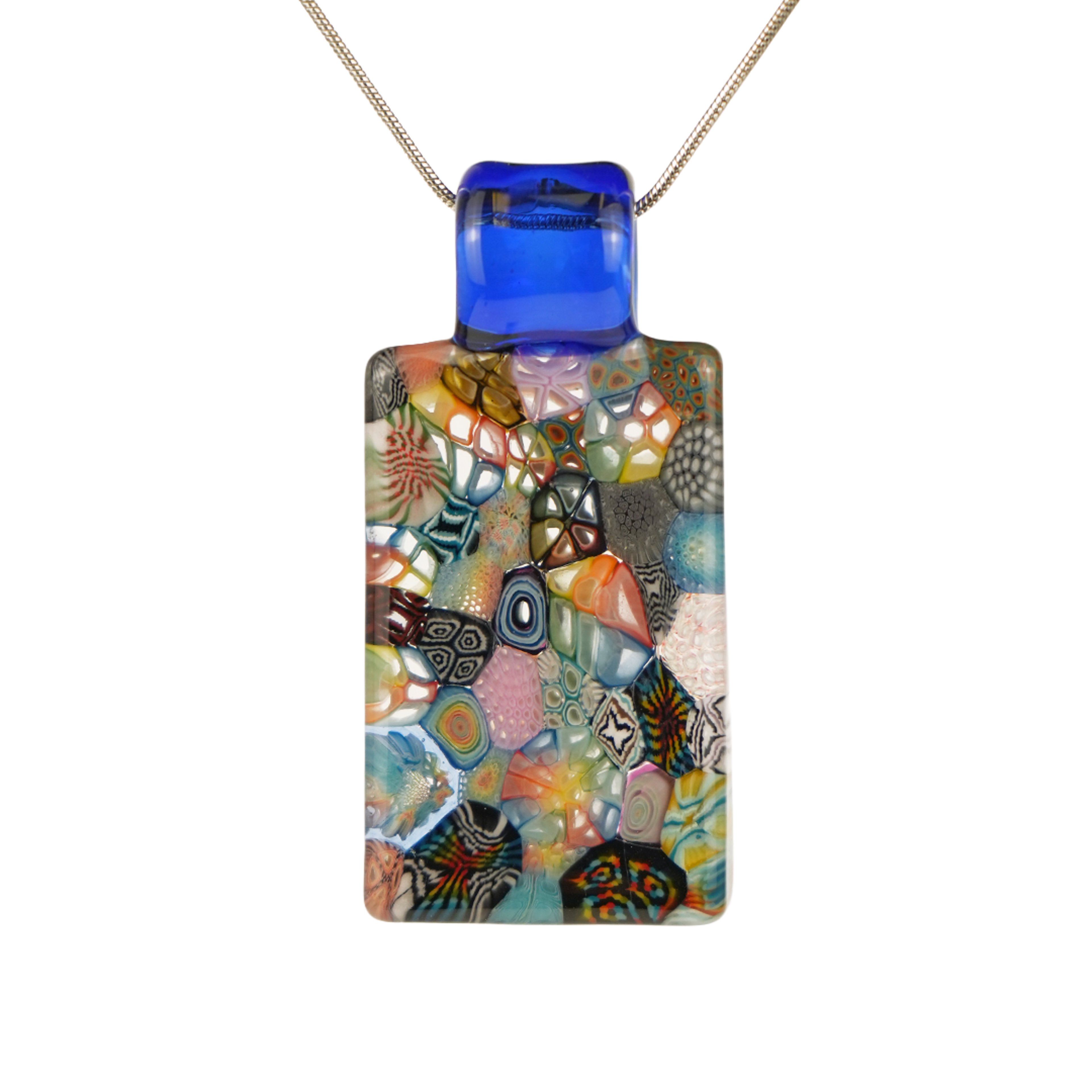 Preview pic of Heathbar Murrine Tile Pendant #9