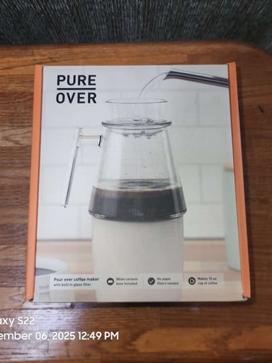 Preview pic of Pure over coffee brewer