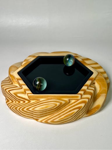 Preview pic of Silicone Grab Mat ‘Abyss’ by Smoke In Style