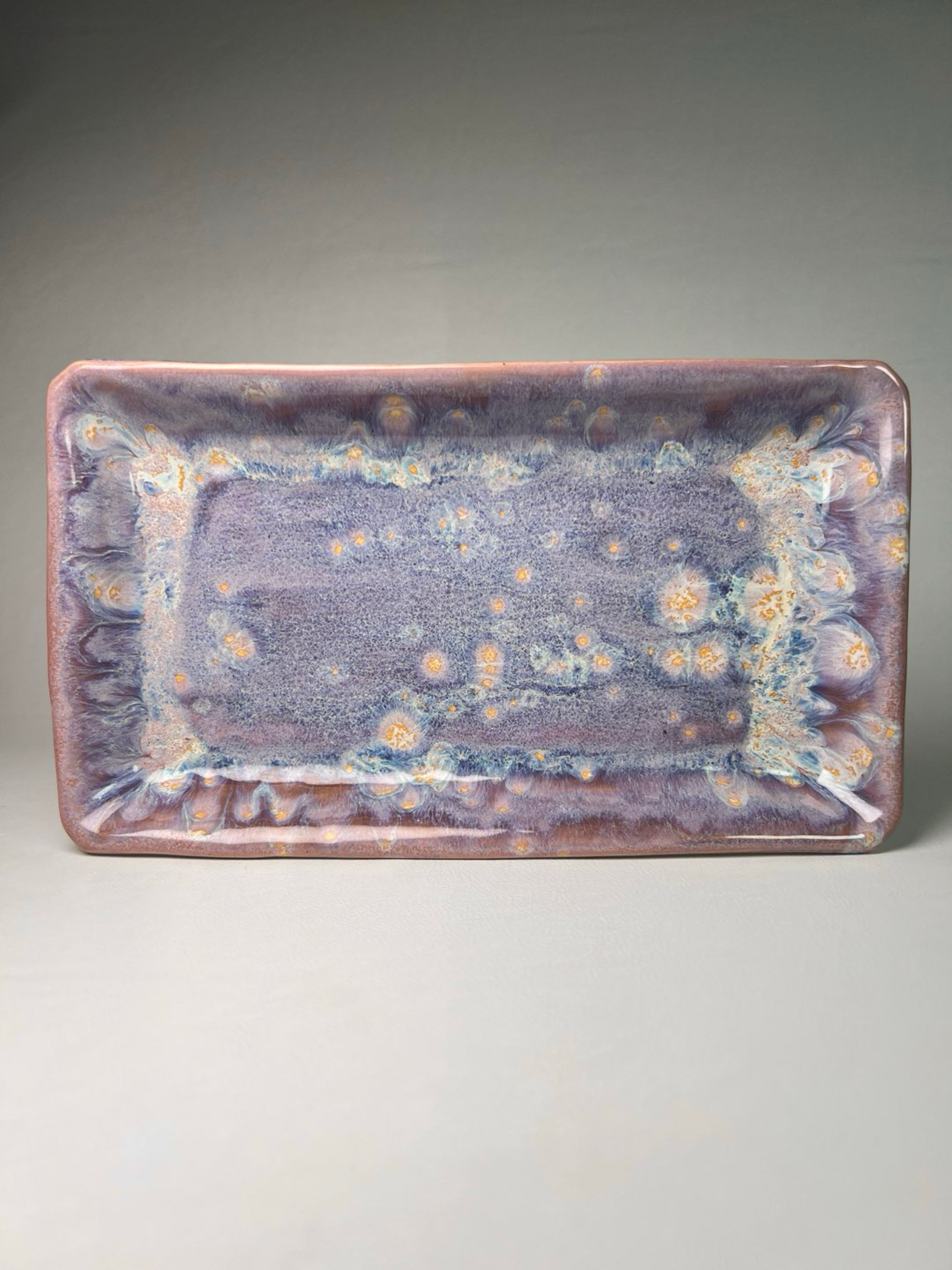 Preview pic of Stoneware Rolling Tray - ‘Aether’ by Smoke In Style