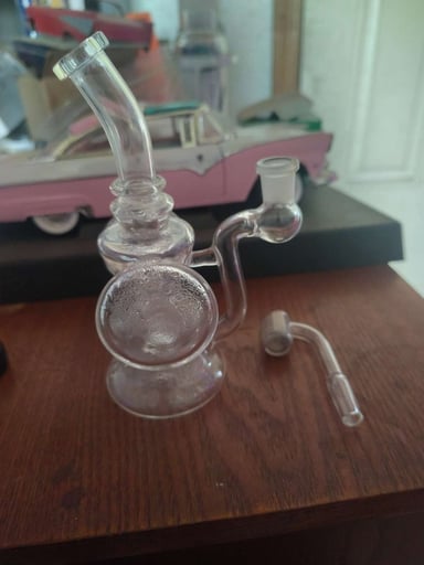 Preview pic of 6 inch mothership recyclier dab ring
