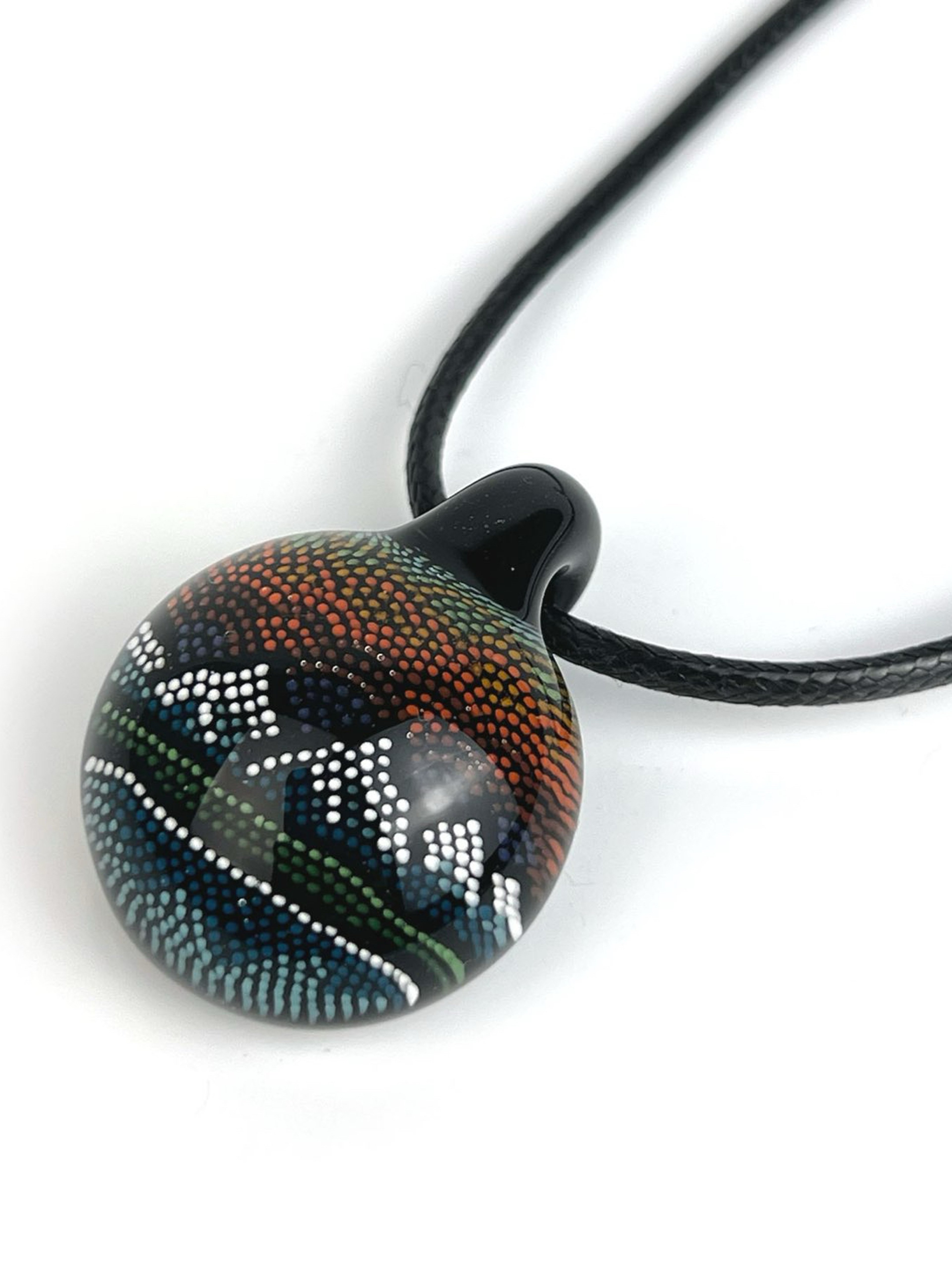 JH Glass Mountain Dotwork Pendant #1 image 0