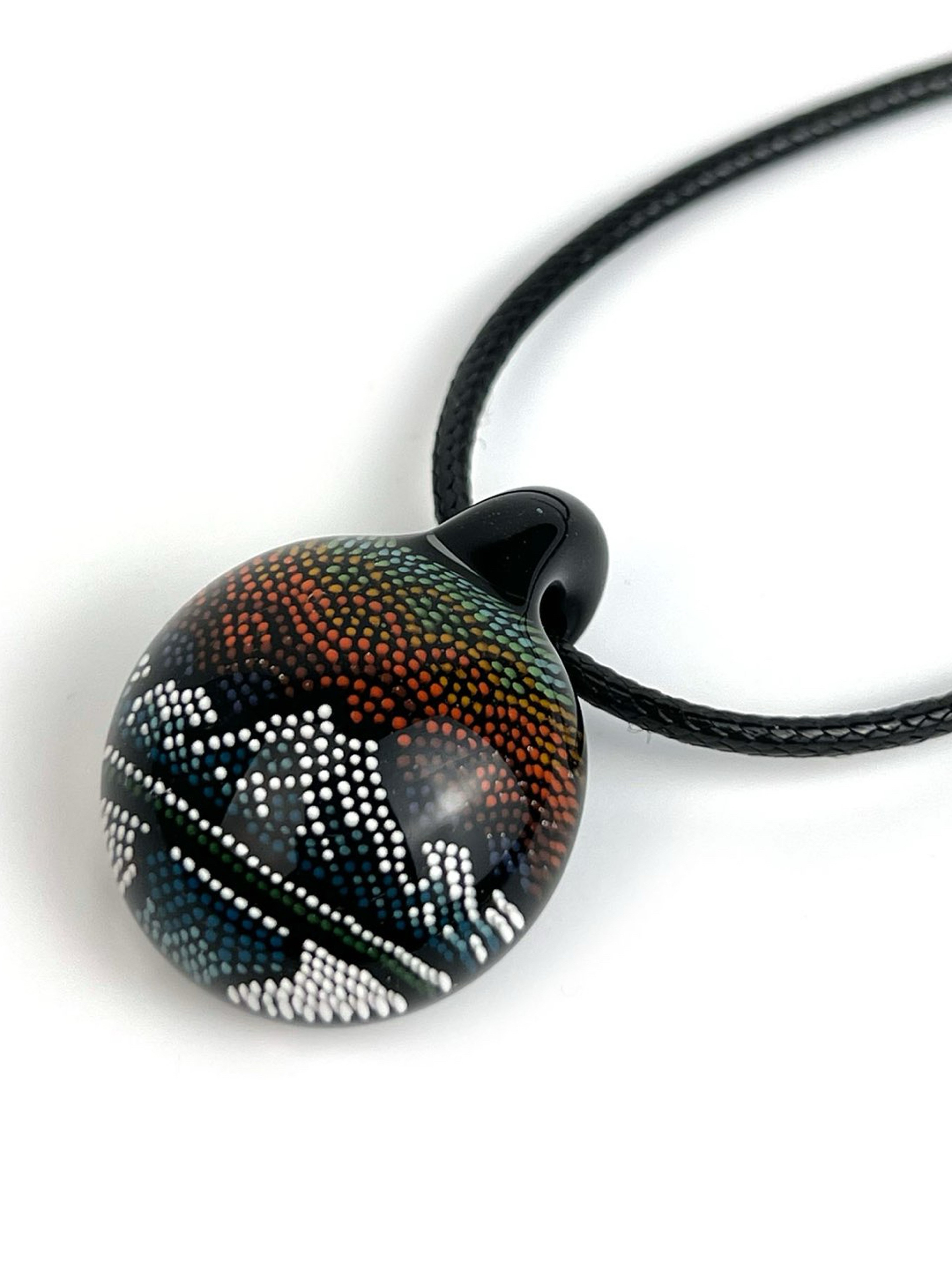 JH Glass Mountain Dotwork Pendant #2 image 0