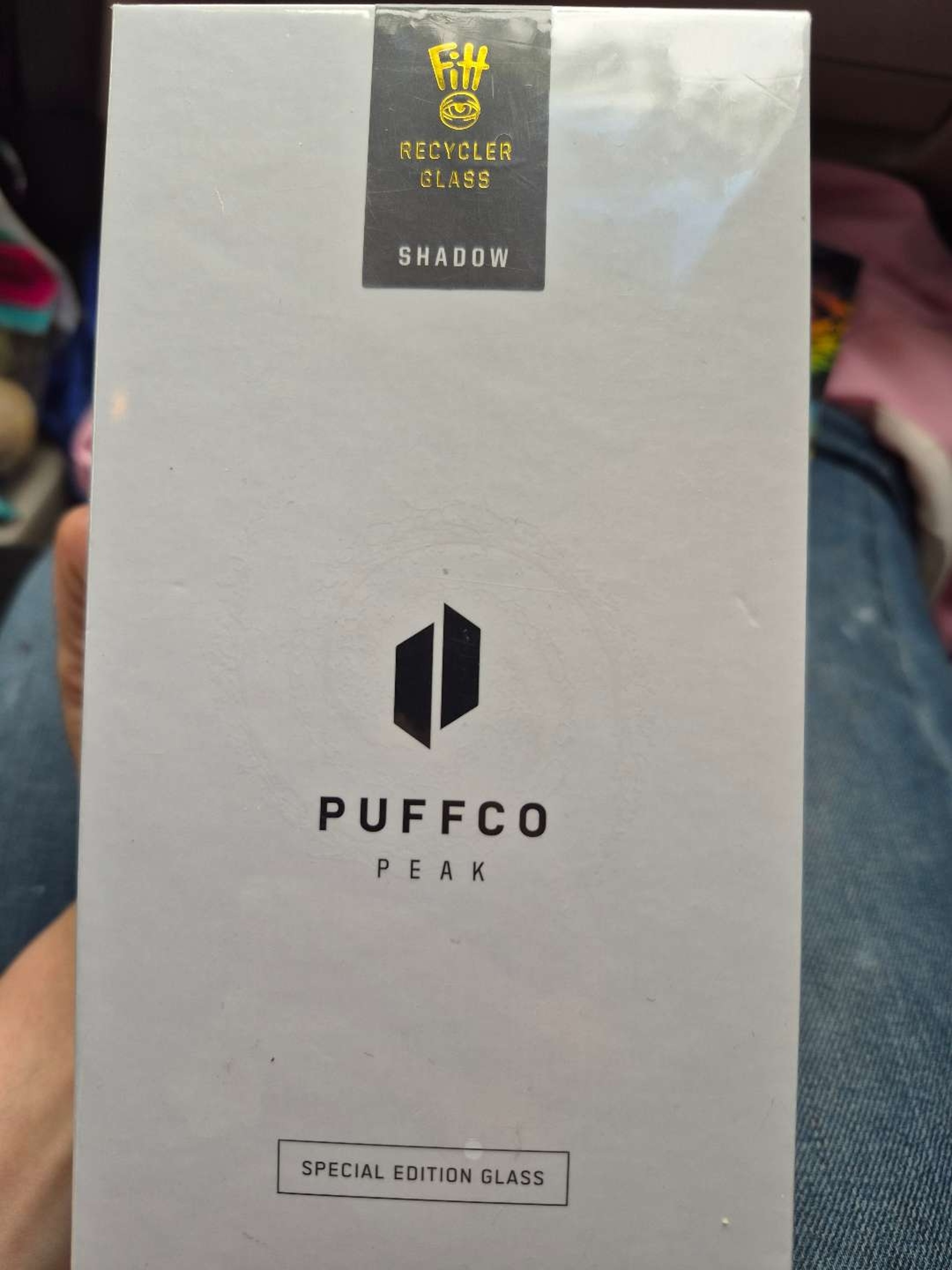 Preview pic of Open box Recycler Glass Shadow Black Ryan fitt collab- glass only