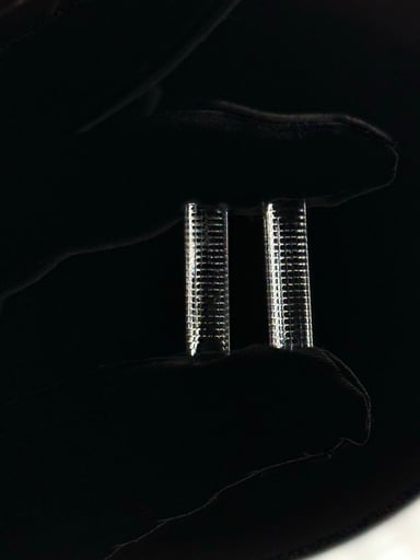 Preview pic of Small Solid Quartz Gridded Pillar 2 pack