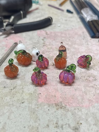 Preview pic of Mini Pumpkin Charm
