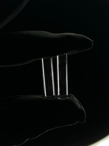 Preview pic of Small Solid Quartz Pillar 2 pack