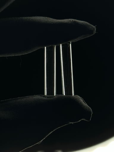 Preview pic of Medium Solid Quartz Pillar 2 pack