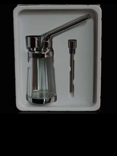 Preview pic of Small glass shisha pipe bubbler