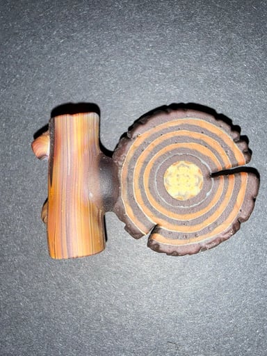 Preview pic of Chad G Wood Slice Pendant