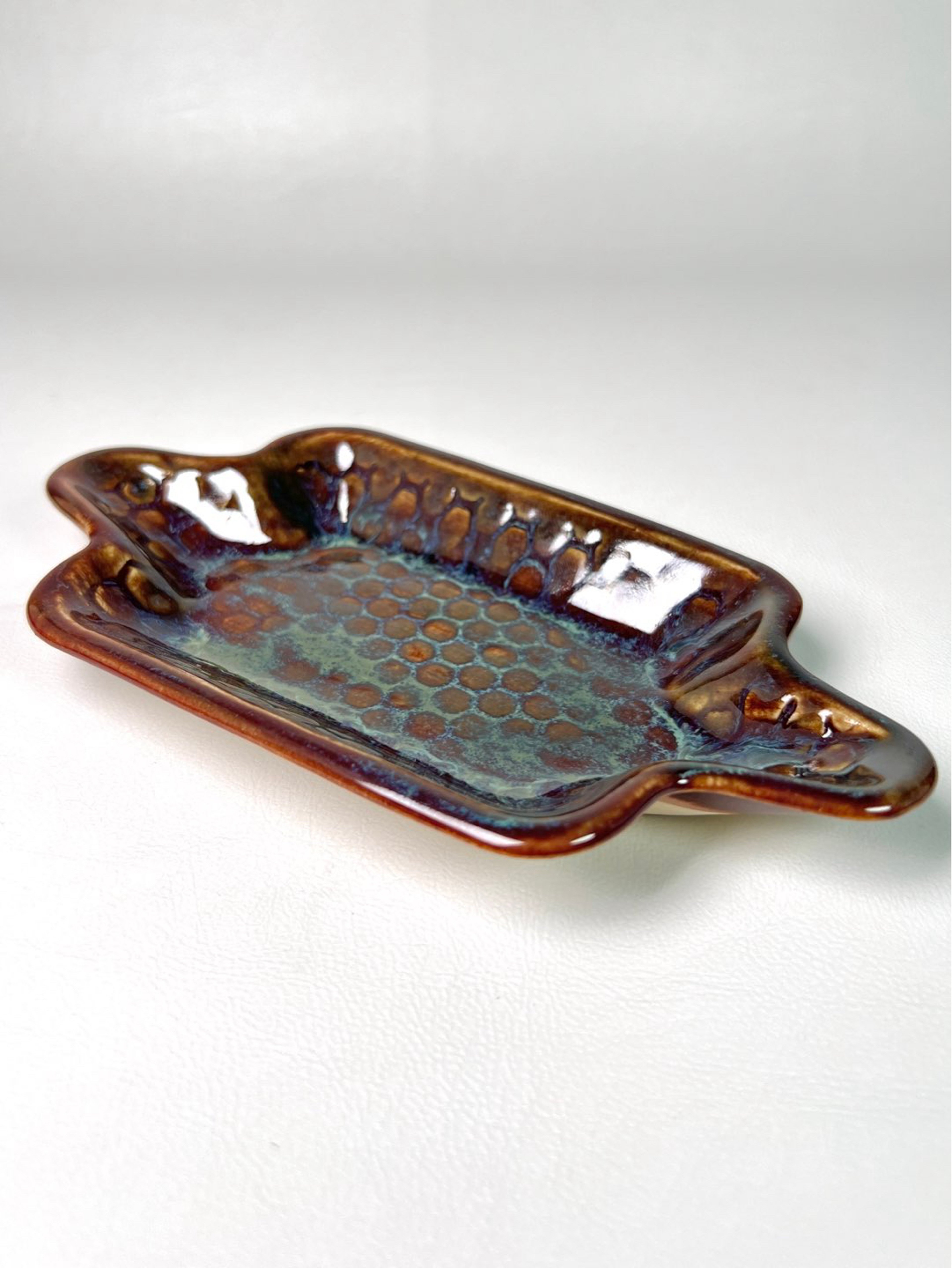 Preview pic of Stoneware Ashtray - Sundaze ‘Kepler’s Bloom’