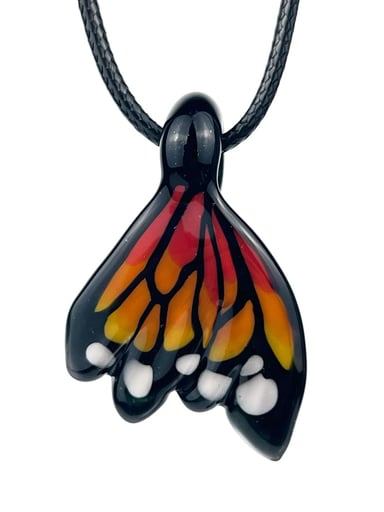 Preview pic of Windstar Monarch Wing Pendant #2