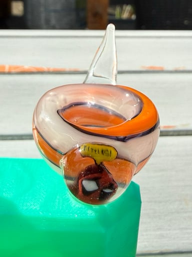 Preview pic of 14mm Deadpool “Titties” 1 Hole Push Bowl