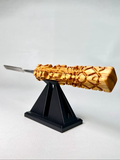 Preview pic of Makers Mark - Canary Wood Dab Tool