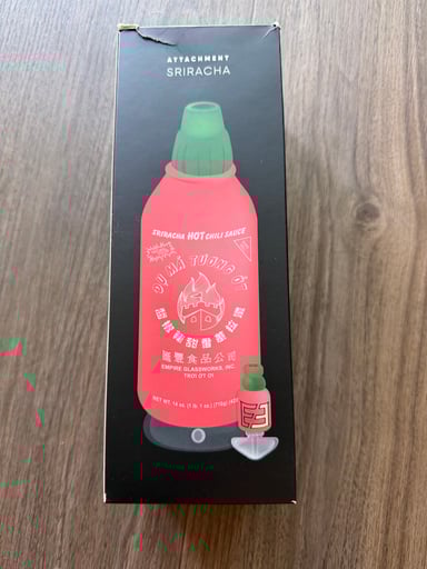 Preview pic of Puffco x Empire glassworks - Sriracha Puffco Top