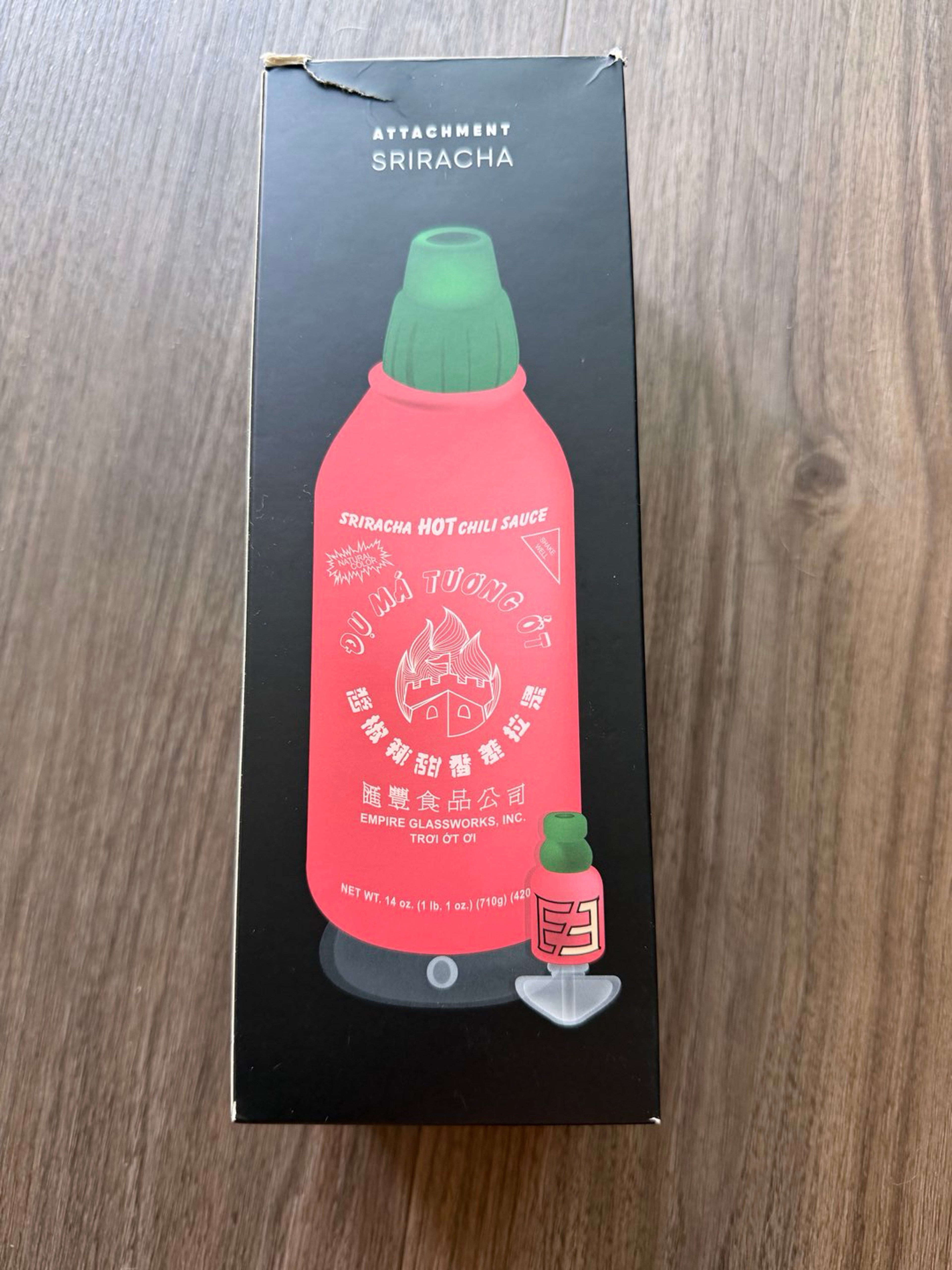 Preview pic of Puffco x Empire glassworks - Sriracha Puffco Top