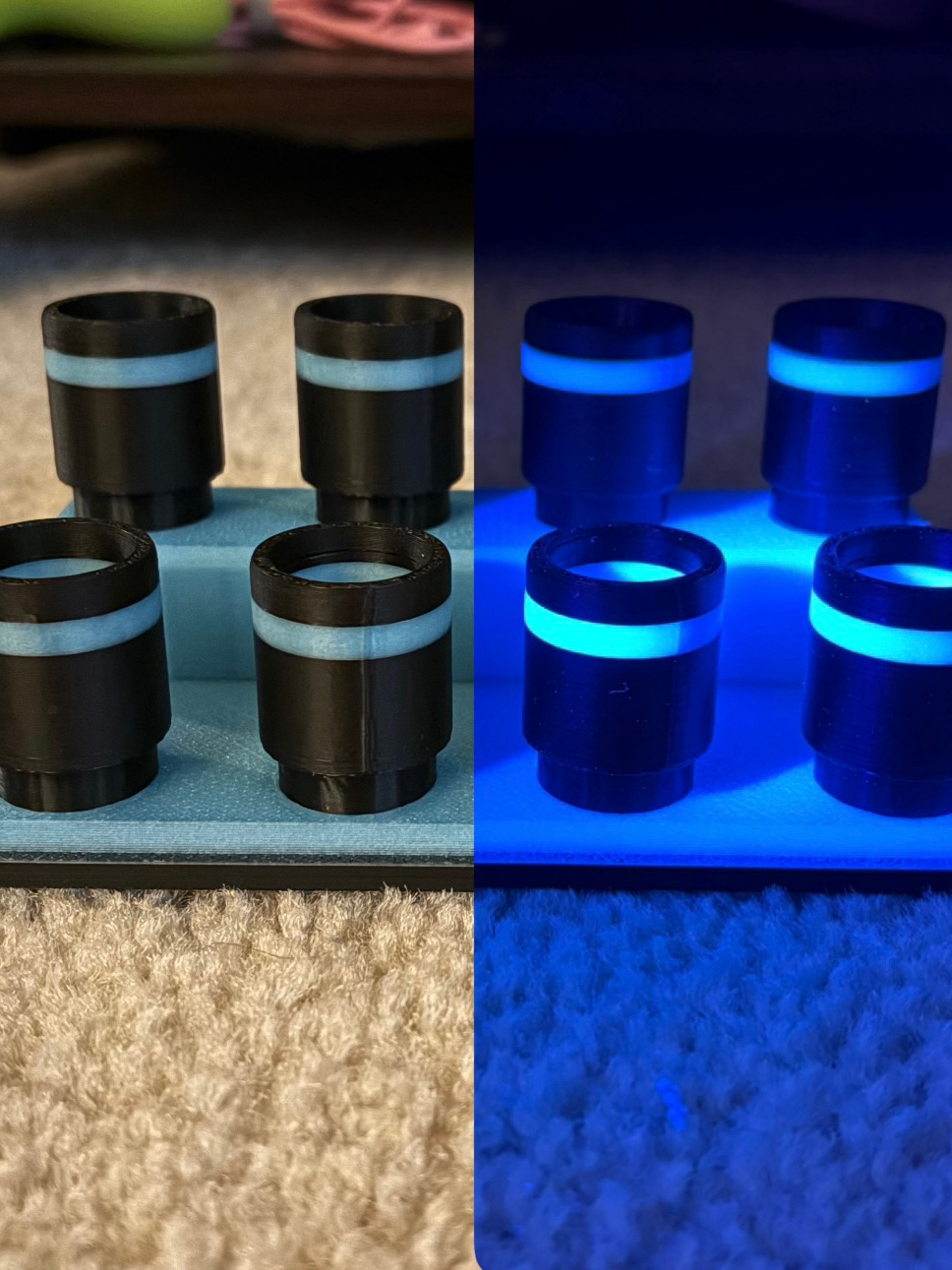 Custom 3D Printed Slide Displays - NEW COLORS image 0