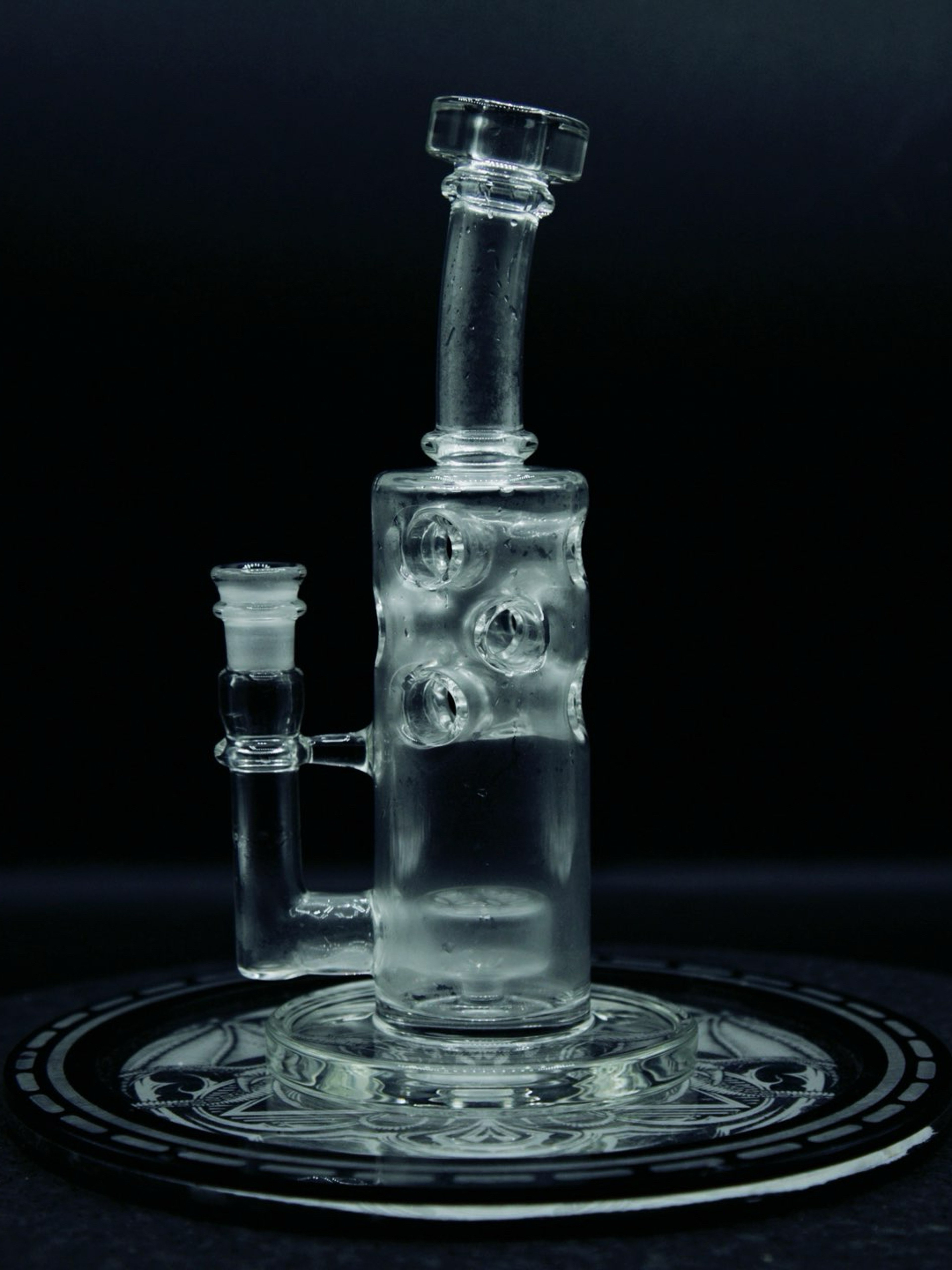 Preview pic of Mothership Glass | 10mm Clear Mini Straight Fab | $1700
