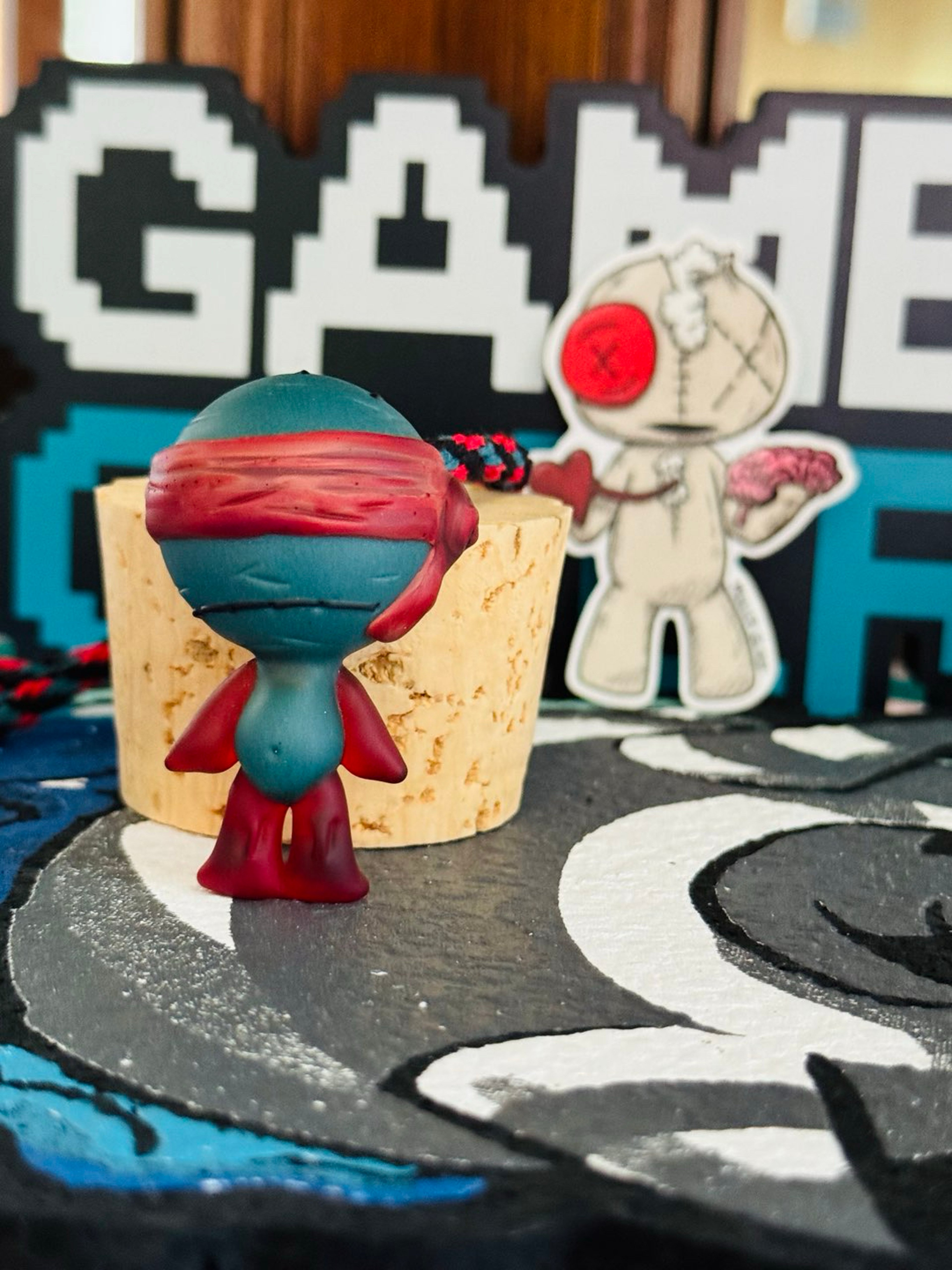 Preview pic of 🔥PETER MULLER BLINDFOLDED DOLL PENDANT !! / HEMP NECKLACE 🔥