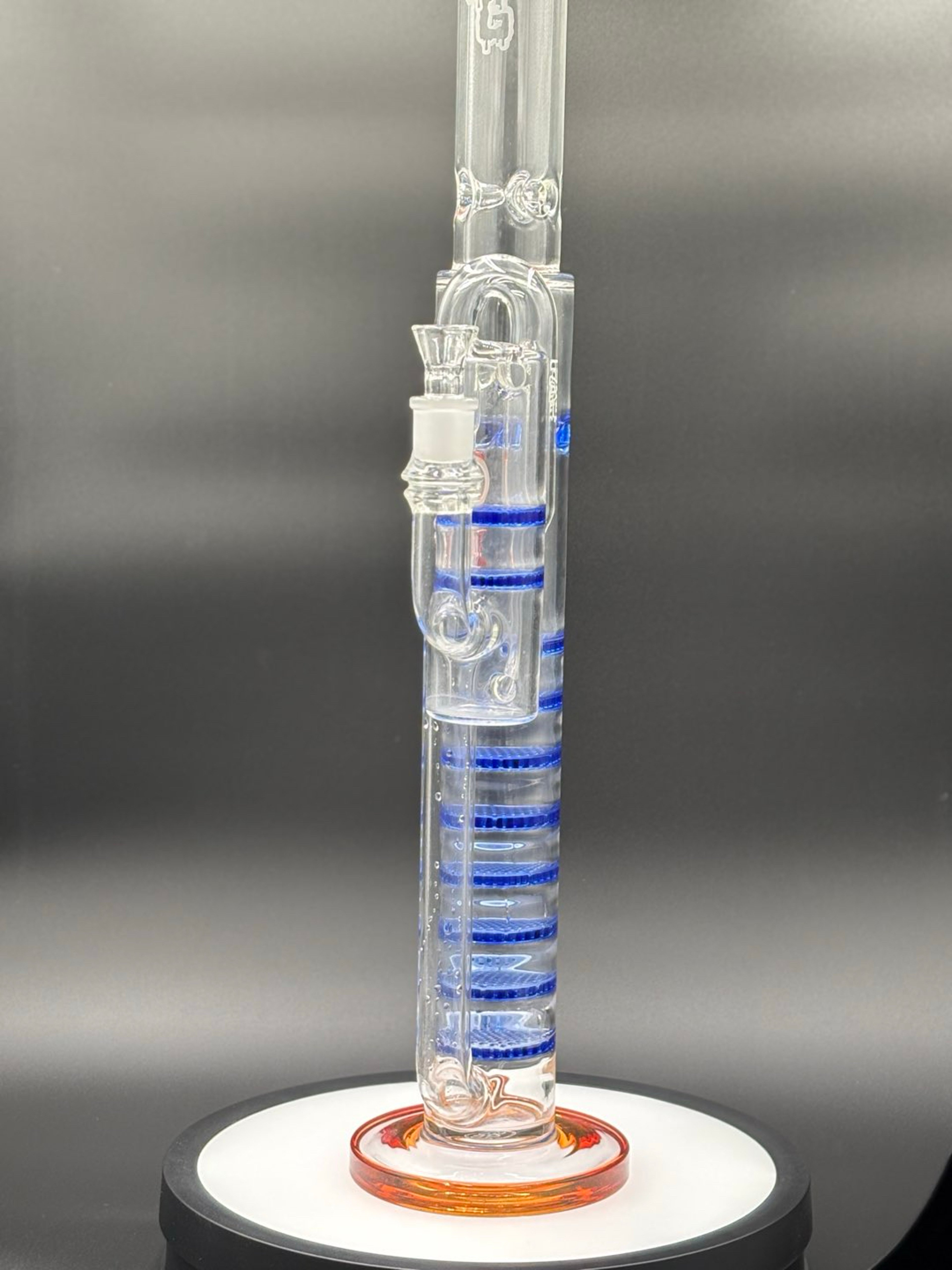 Preview pic of TAG - 27" Octuple Honeycomb To Spinning Splash Guard Bong 50x7MM