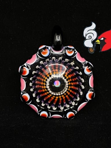 Preview pic of Pink Dot Stack Pendant