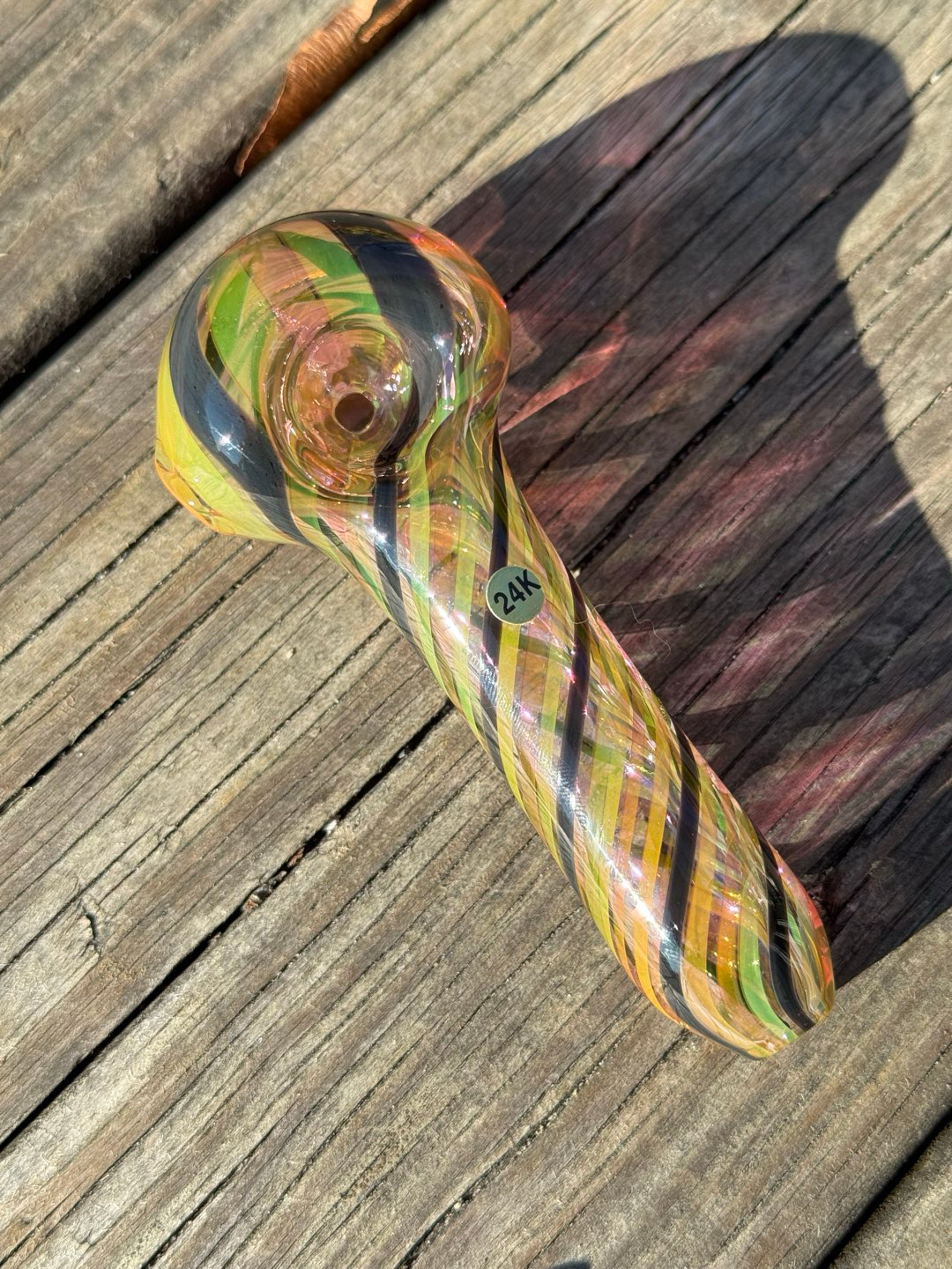 Hippie Hookup Gold Fume Spoon image 0