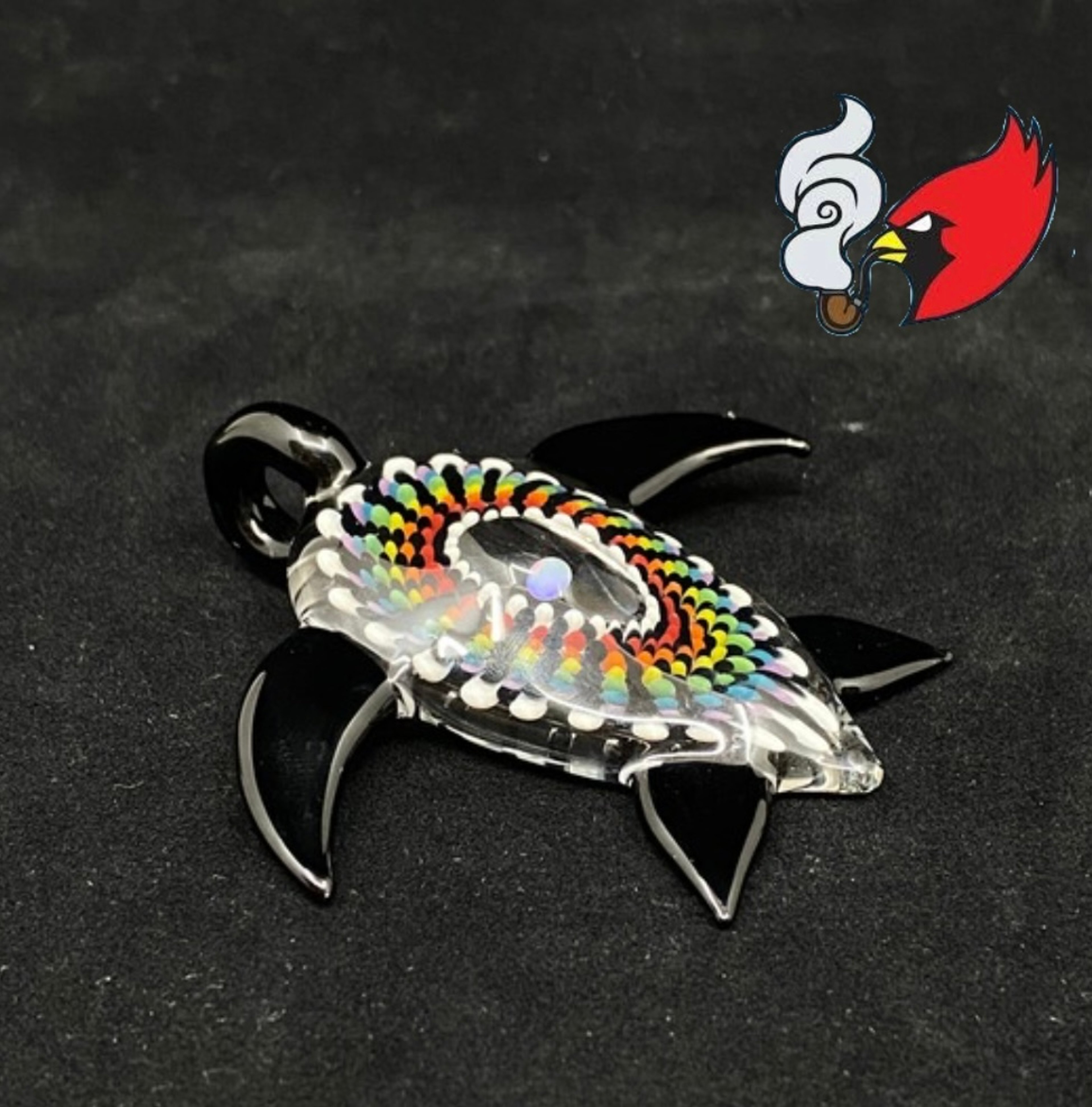 Implosion Turtle Pendant image 0