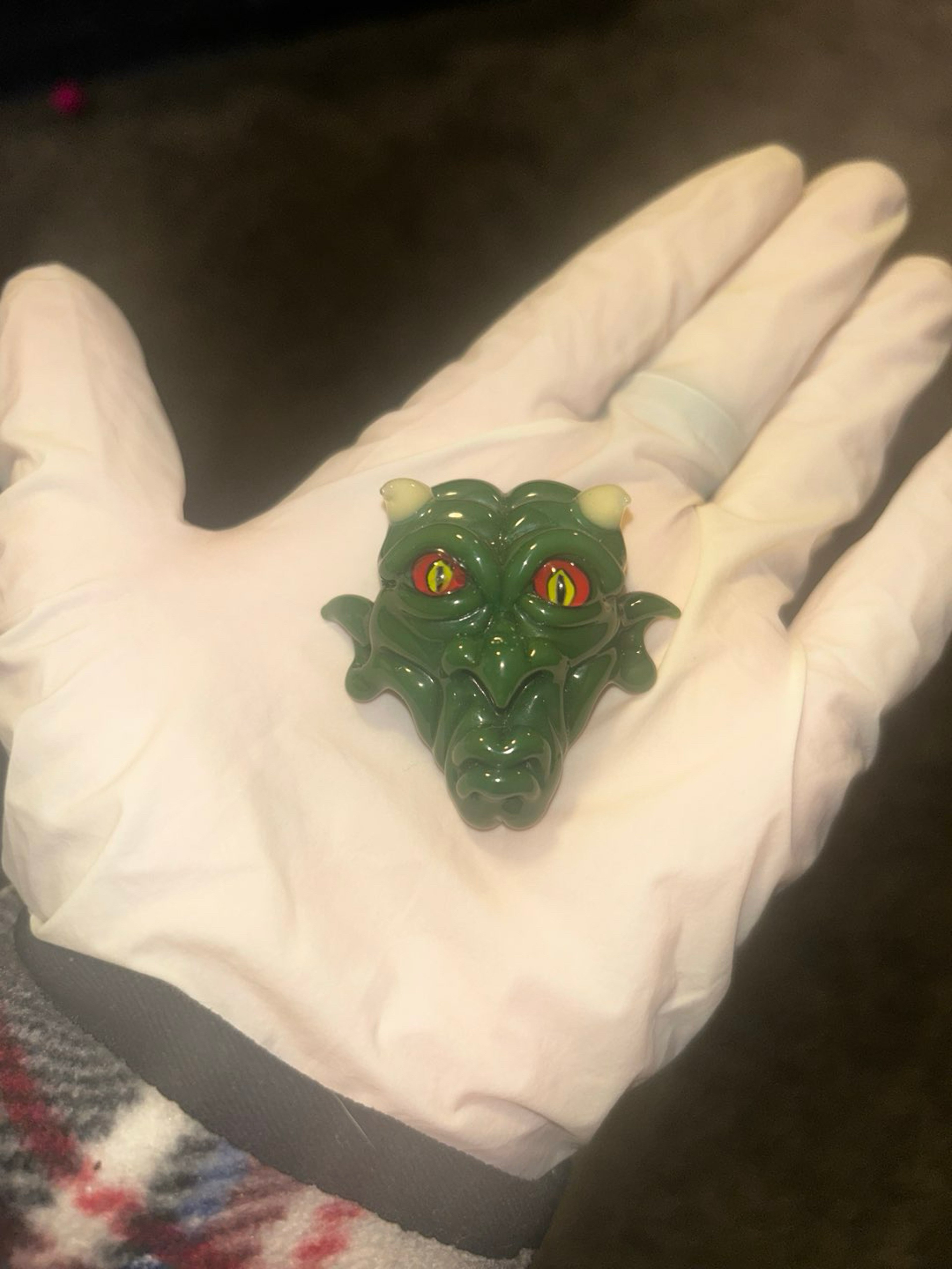 Preview pic of Kaleb Folck Glass Goblin Pendant