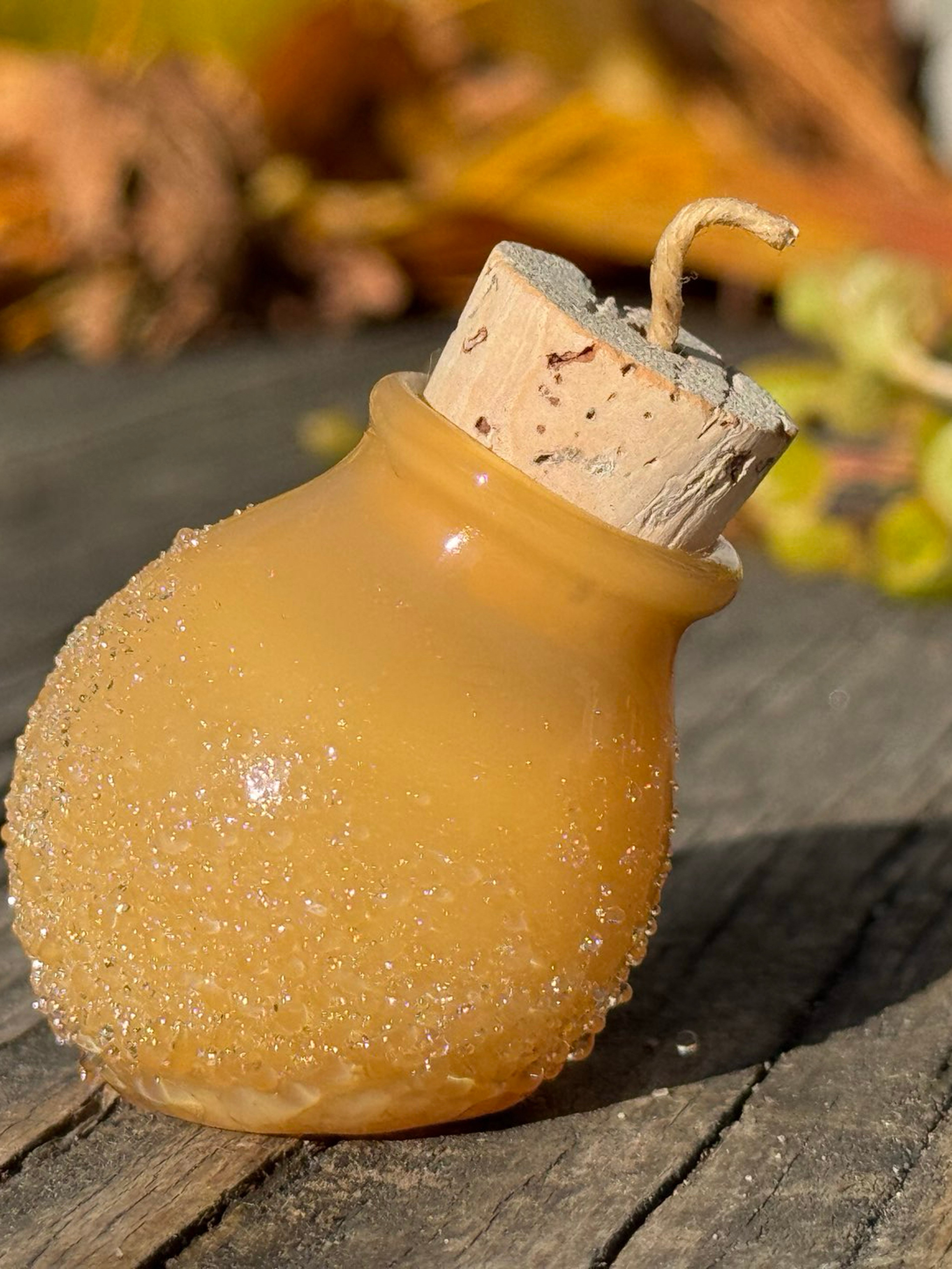 Preview pic of Sugar Mattys Frit Dip Hemp Wick Jar