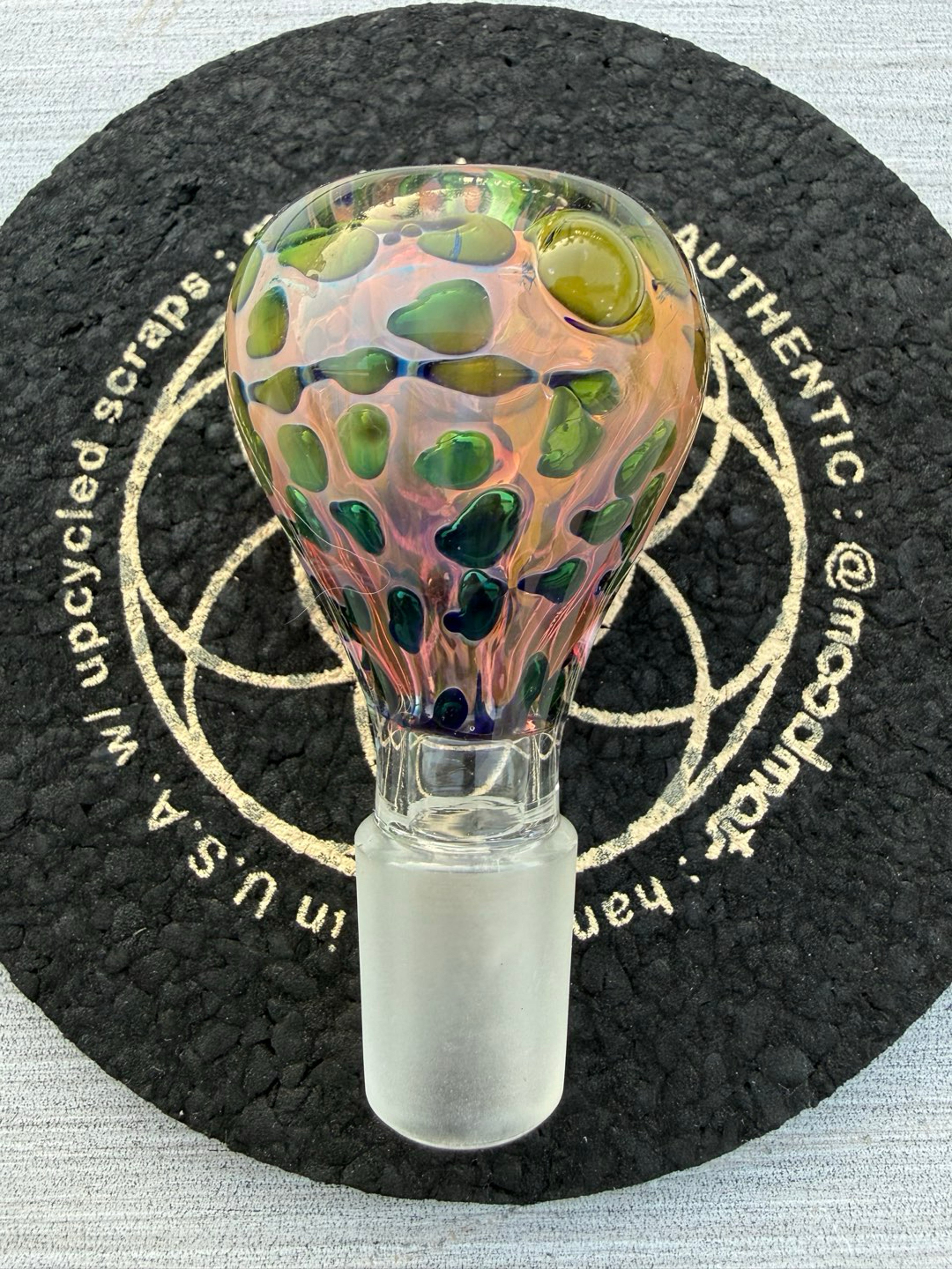 Worked 18mm Slide bowl image 0