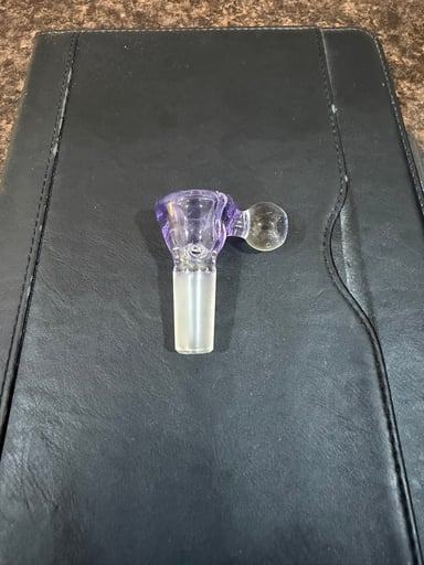 Preview pic of 14mm Swiss Perc Slide (Greasy Purple)