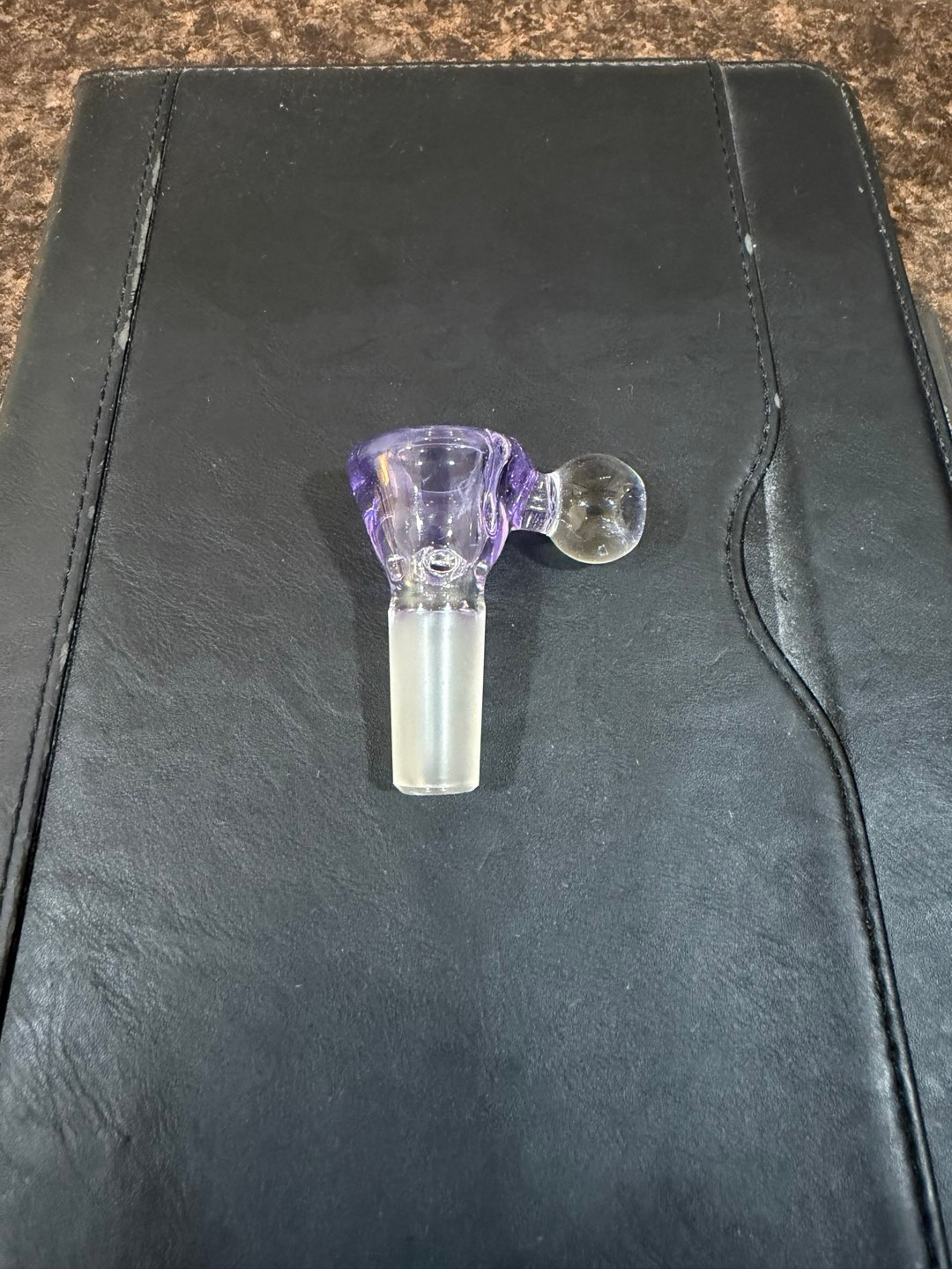 Preview pic of 14mm Swiss Perc Slide (Greasy Purple)