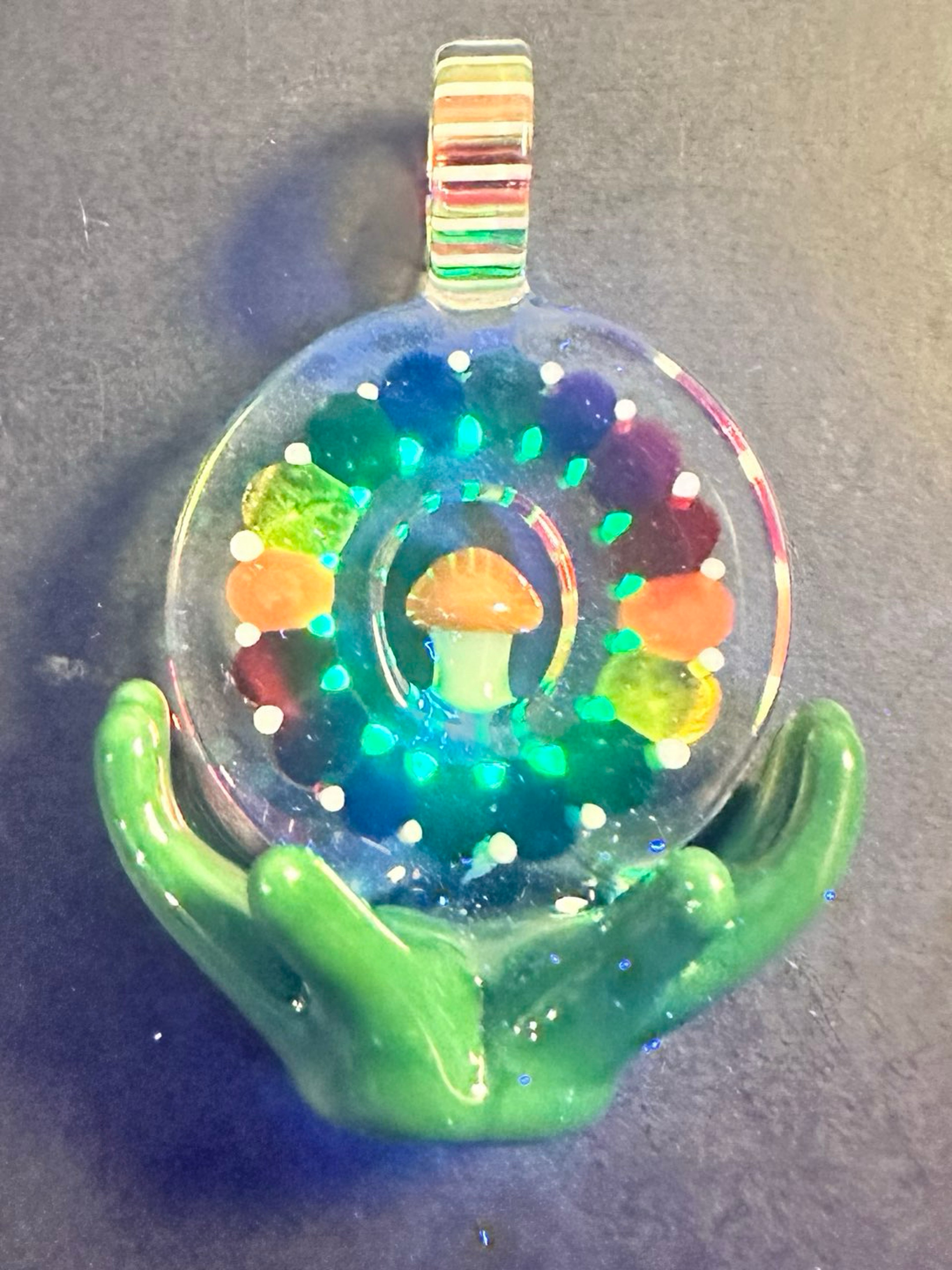 GPS x KARMA Glass Pendant image 0