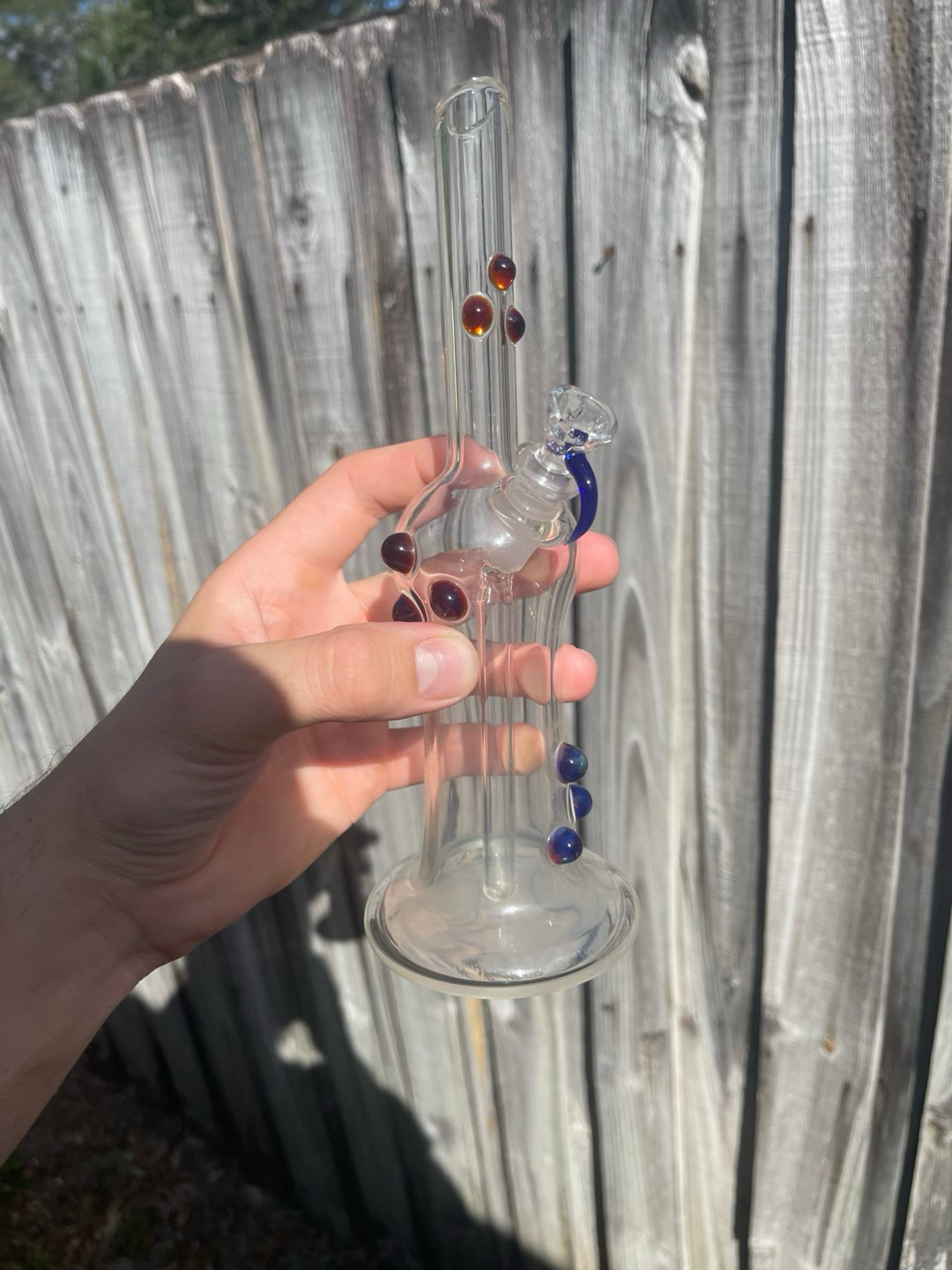 Preview pic of 10mm hollowfoot diffy rig by Joda glass