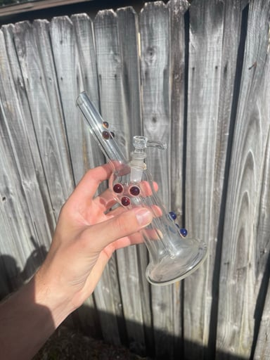 Preview pic of 10mm hollowfoot diffy rig by Joda glass