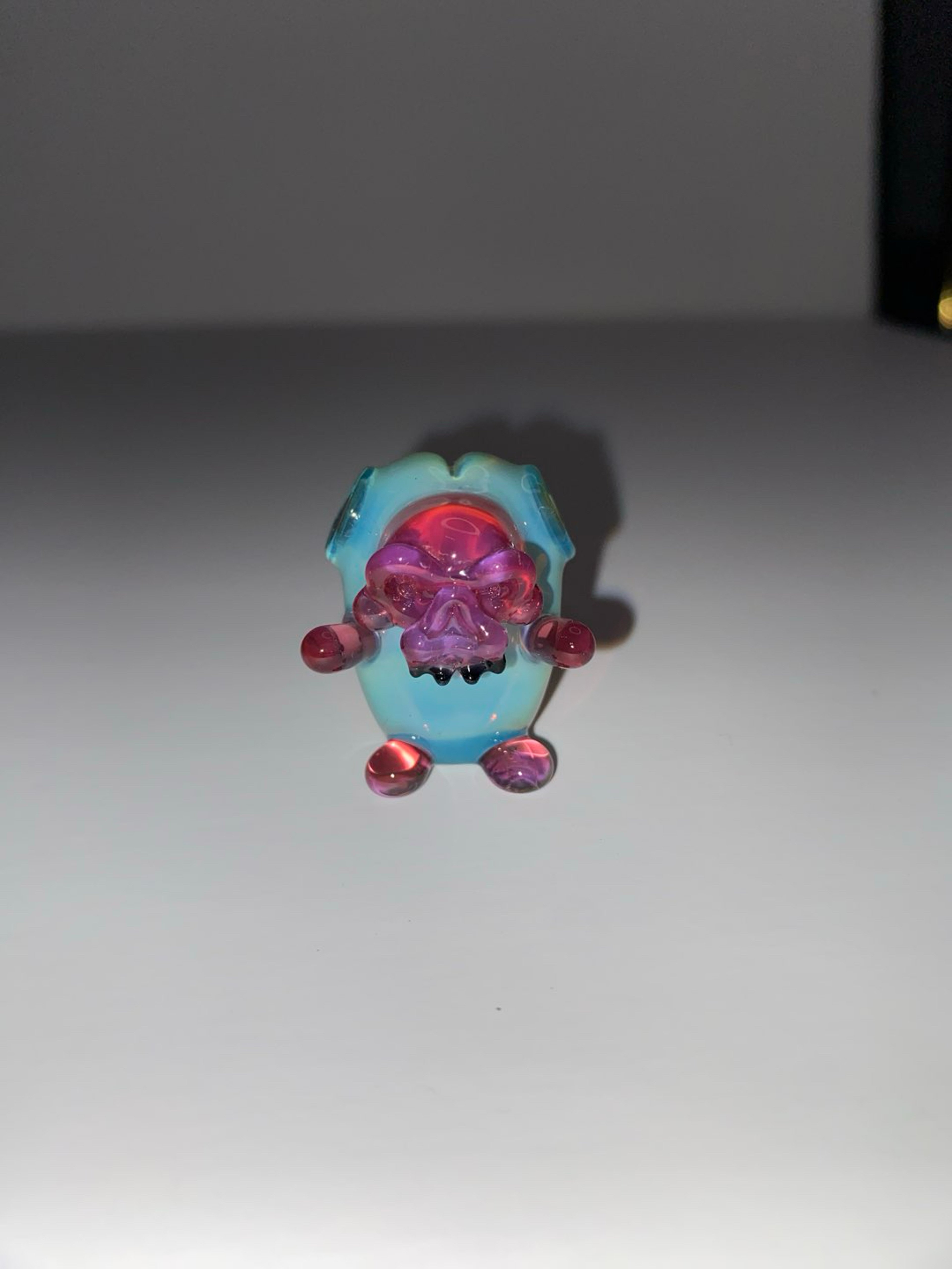 Preview pic of Chasesglass Skelebeadle Pendant