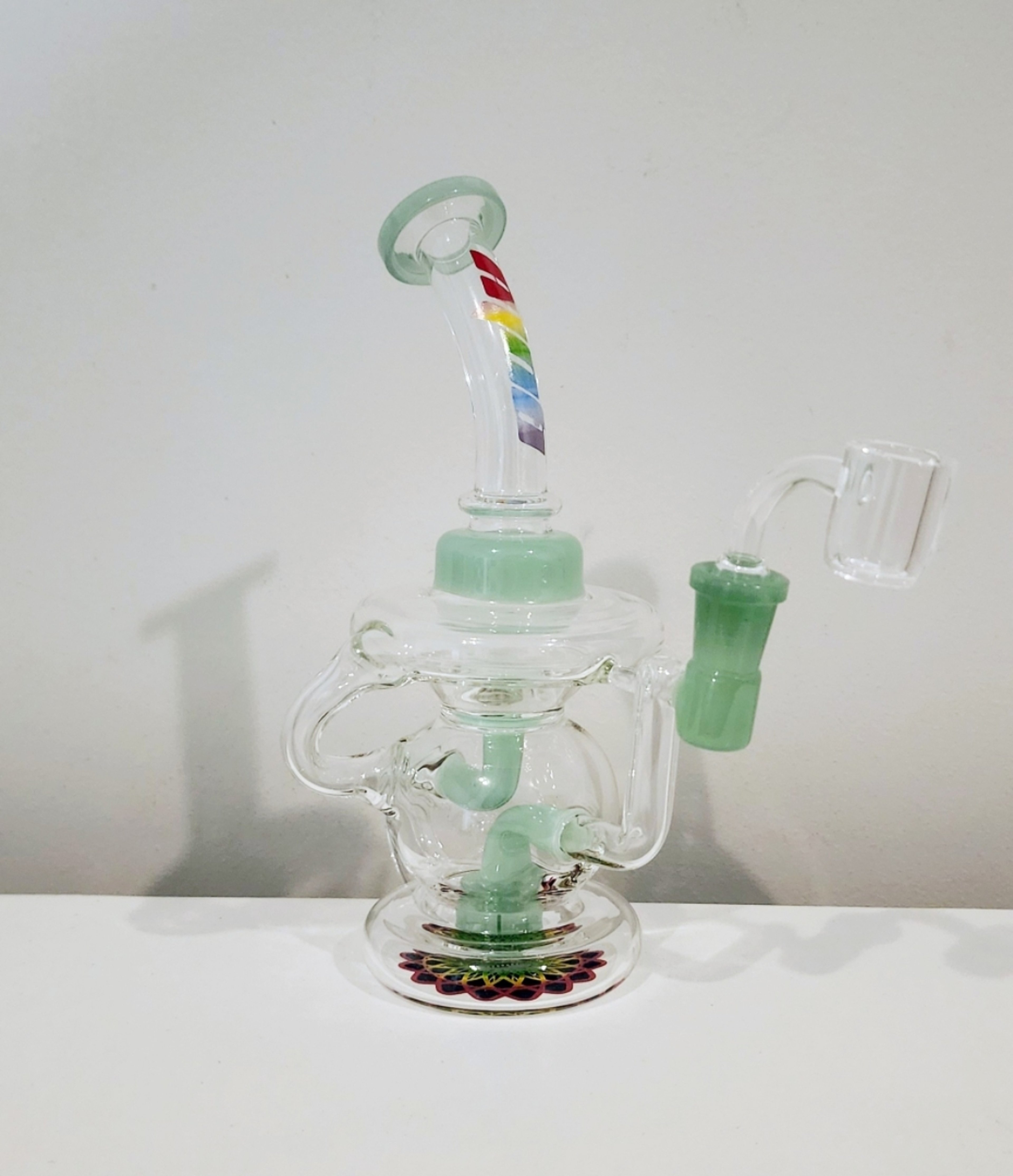 9"H Orbit Recycler + Banger***Free Shipping*** image 0