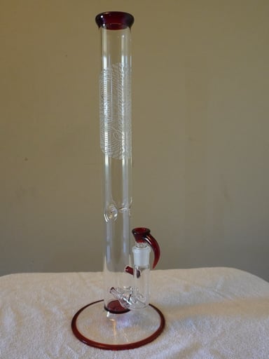 Preview pic of Sovereignty Glass Full Accent 3-Line in Ruby Slippers (Absolute STEAL)