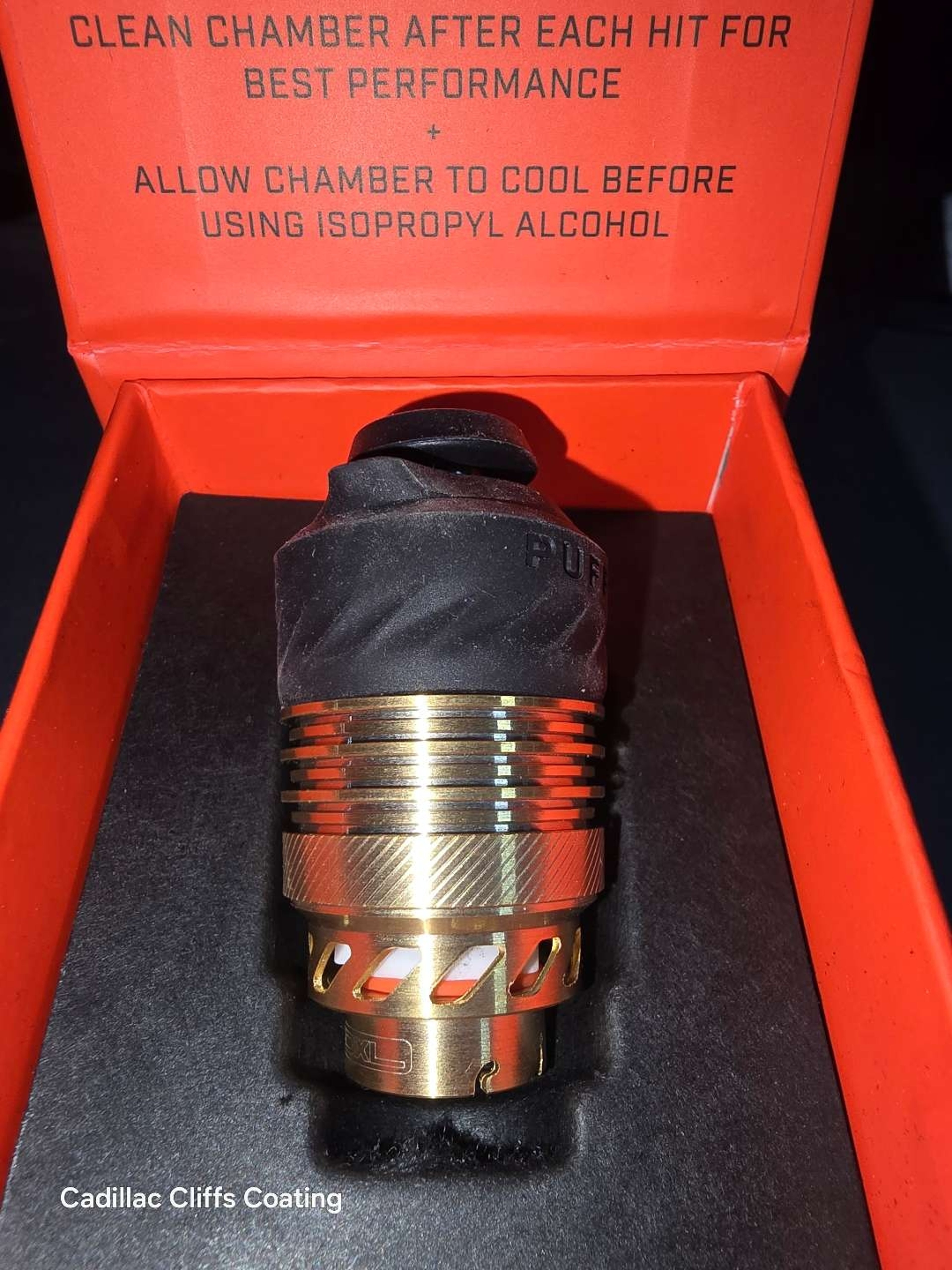 Preview pic of Gold puffco 3dxl