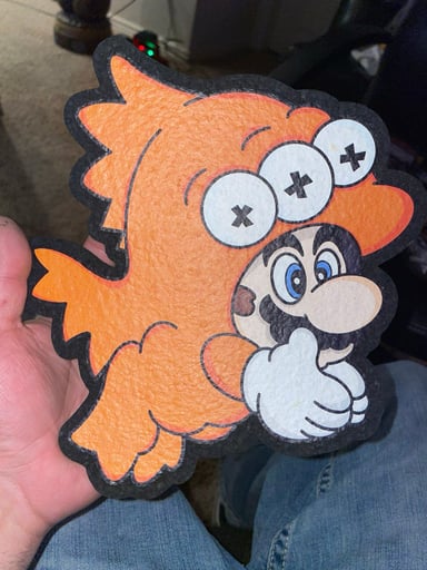 Preview pic of Mario fish mat