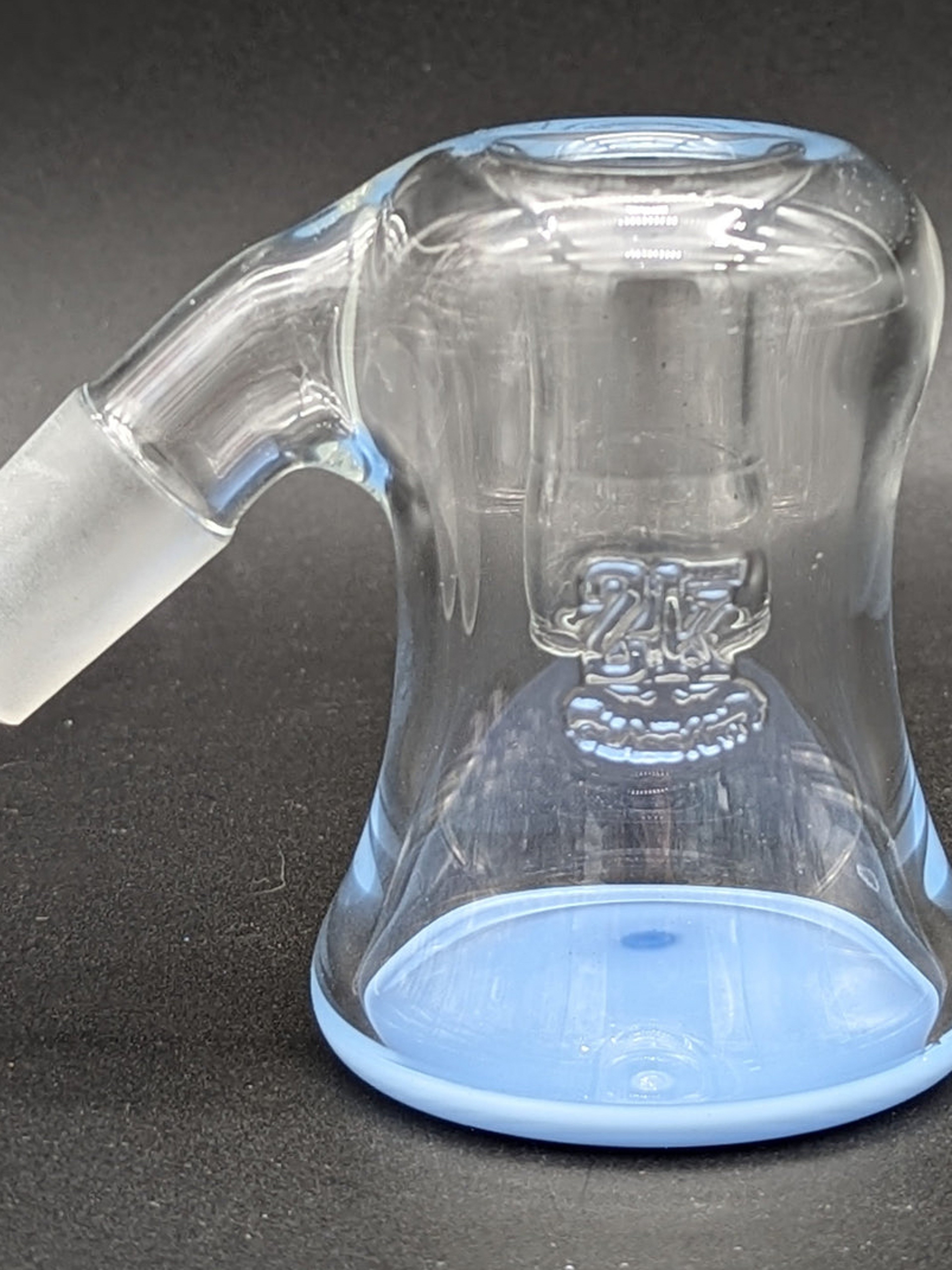 Preview pic of 2K GLASS 18MM DRY ASH CATCHERS 45 DEGREES