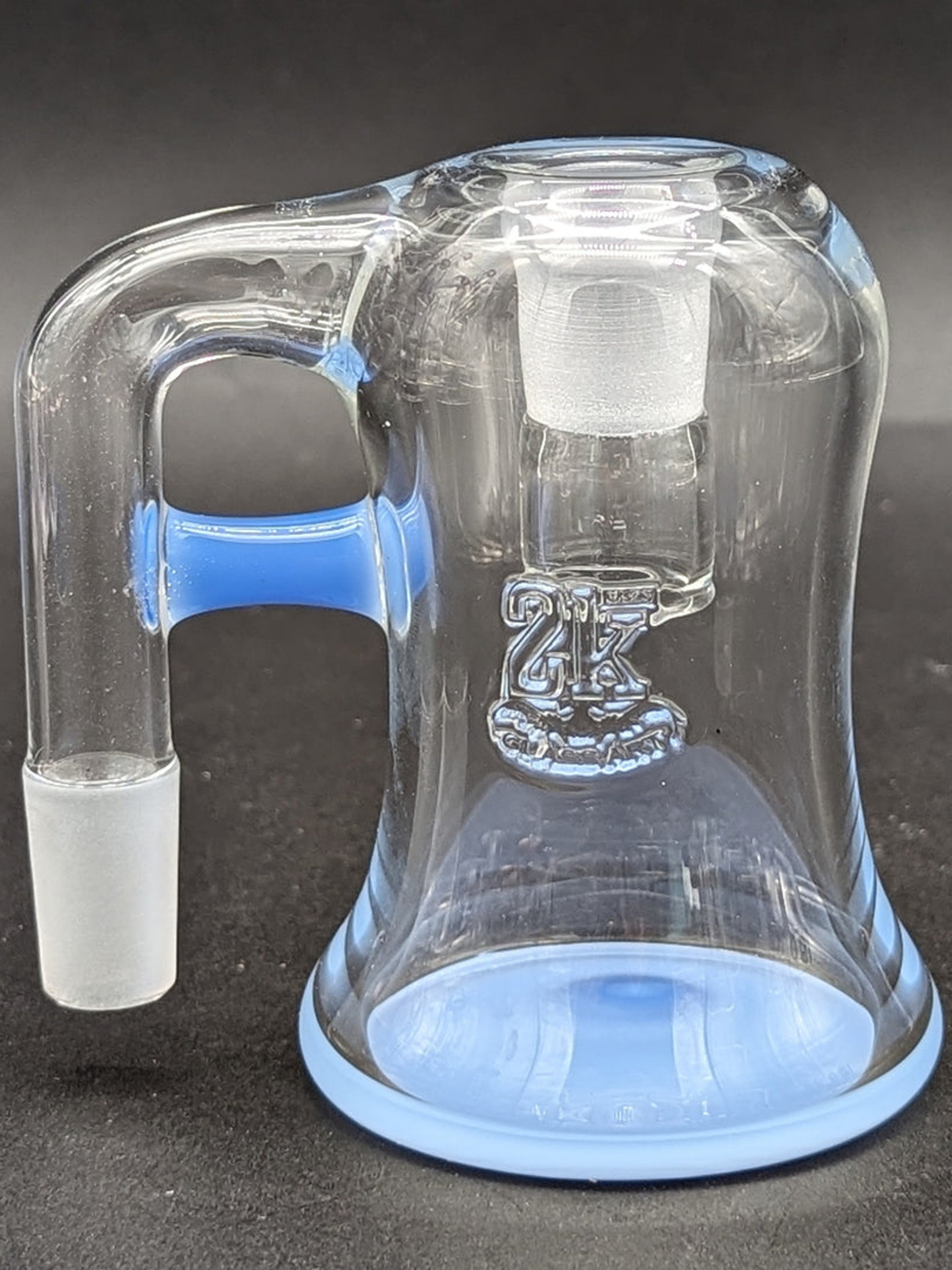 Preview pic of 2K GLASS 14MM DRY ASH CATCHERS 90 DEGREES