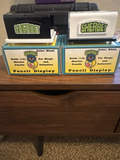 Preview pic of Sherbet pencil display