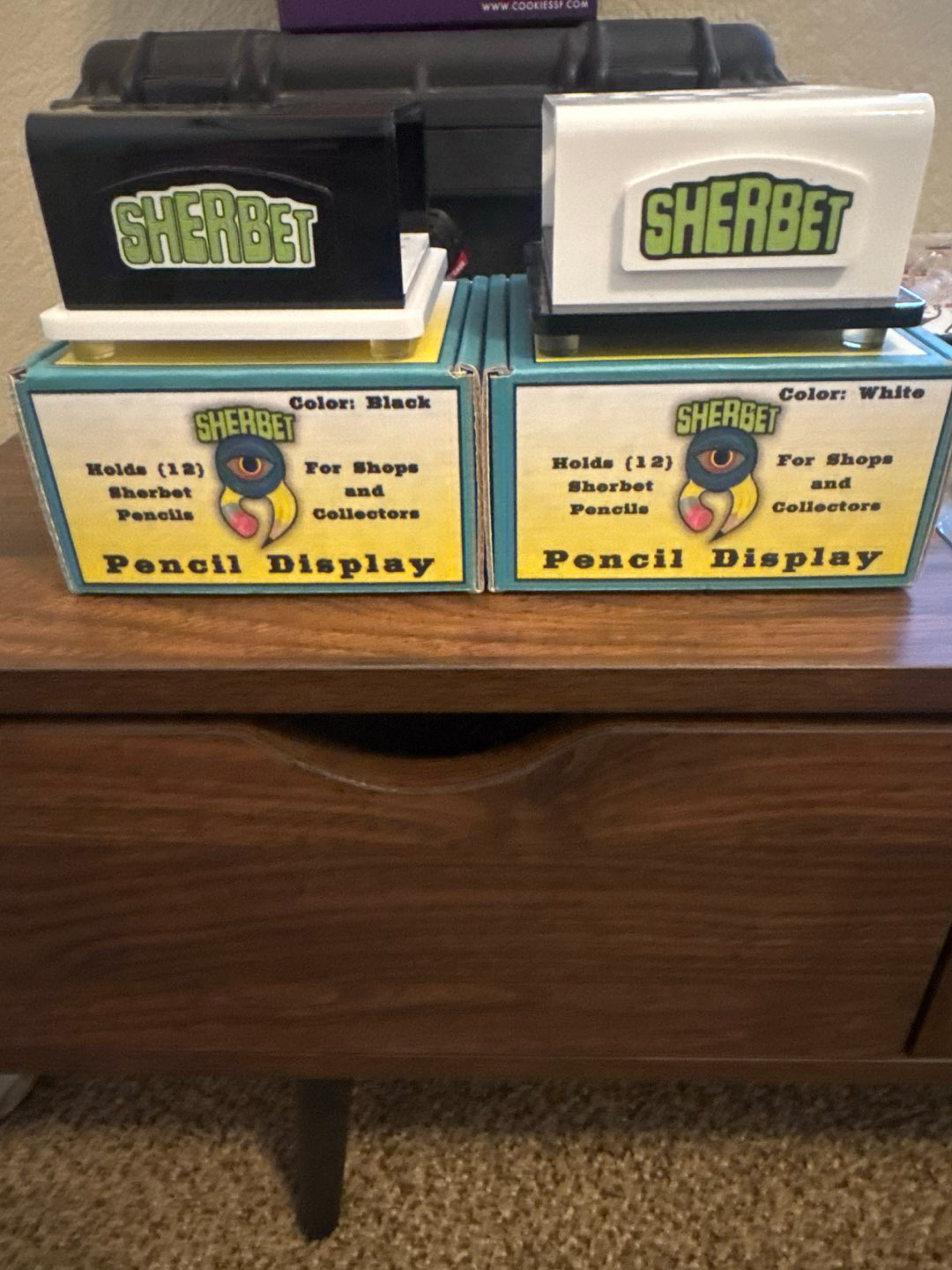 Preview pic of Sherbet pencil display