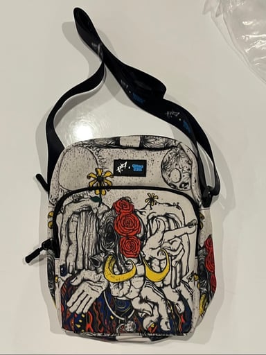Preview pic of le50 Thicc Drip Big Shoulder Bag by Aaron Brooks (abrooksart) x MyGroundScore